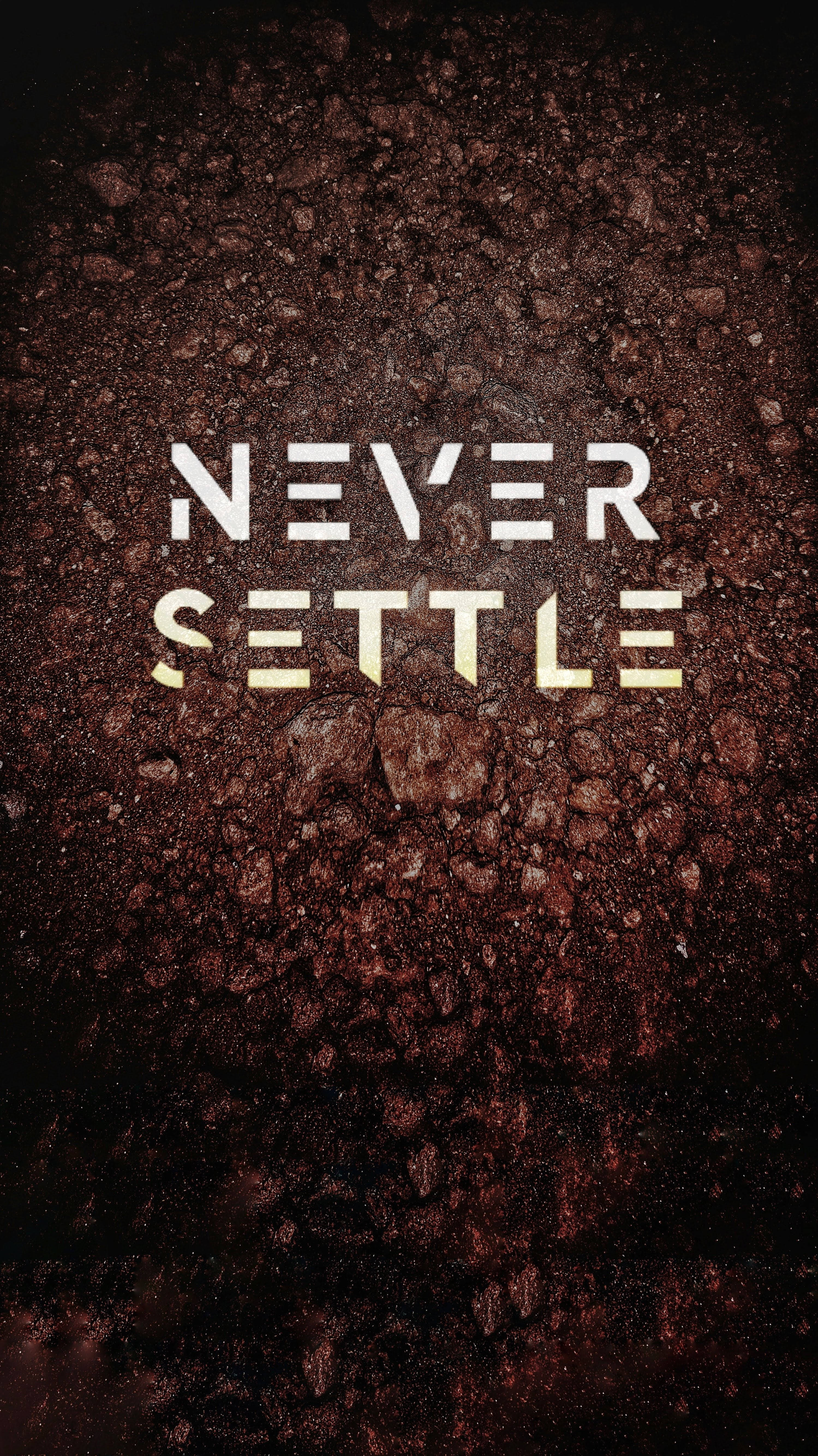 OnePlus 7 Pro, rocky backdrop, white and gold text, 5K Phone Wallpaper
