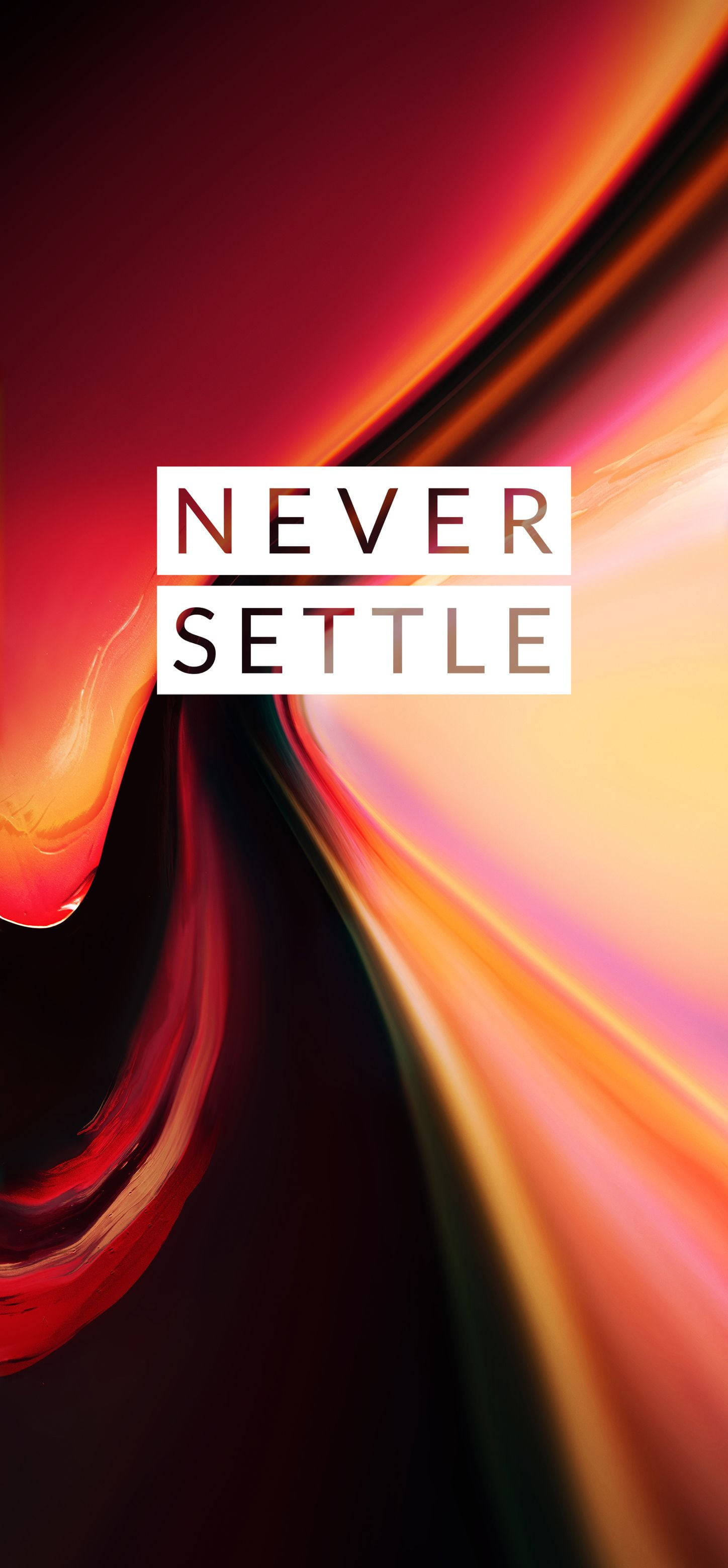 OnePlus 7 Pro, red orange, yellow, 2K Phone Wallpaper