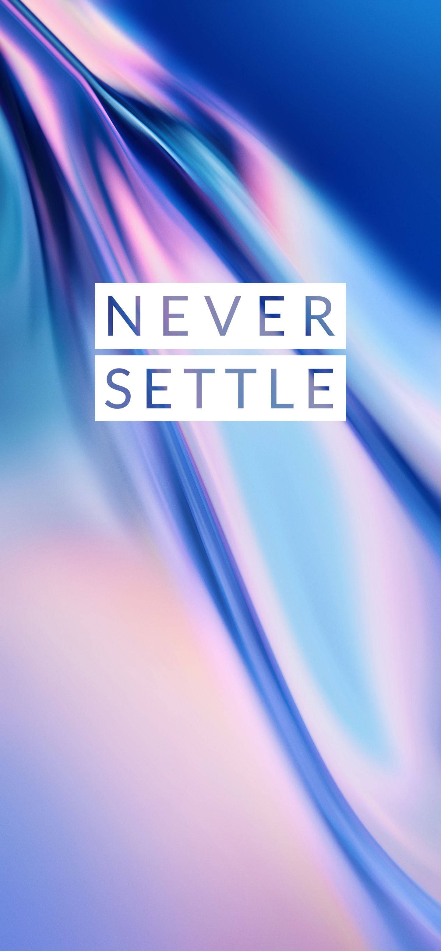 OnePlus 7 Pro, Nebula Blue, blue and pink gradients, 2K Phone Wallpaper