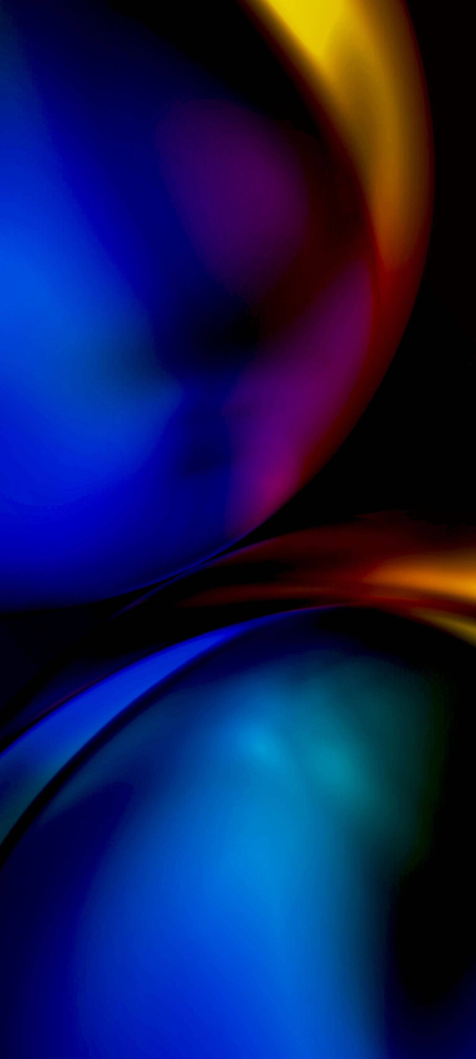 OnePlus 8 Pro, blue, purple, 2K Phone Wallpaper