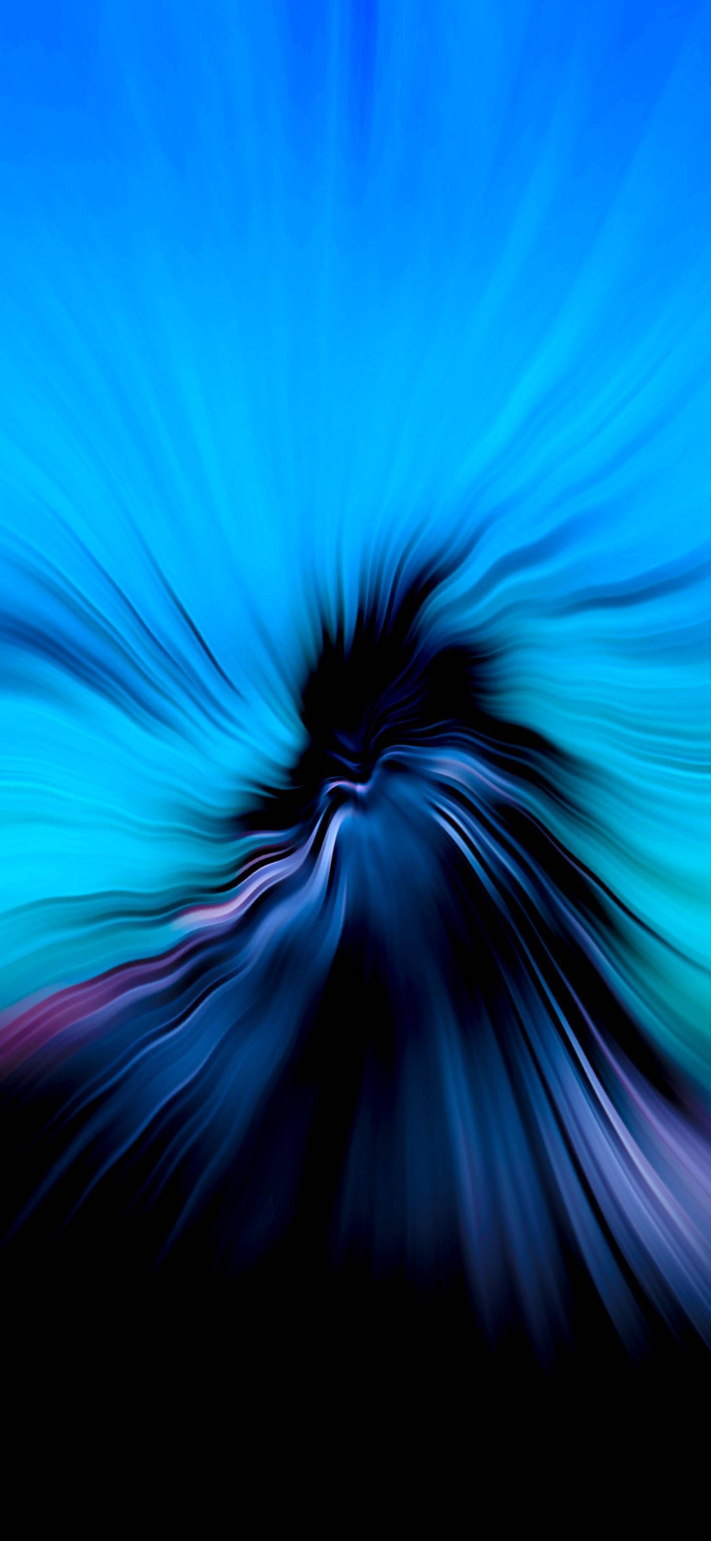 Oneplus 8 Pro, vibrant blue, abstract streaks, 2K Phone Wallpaper