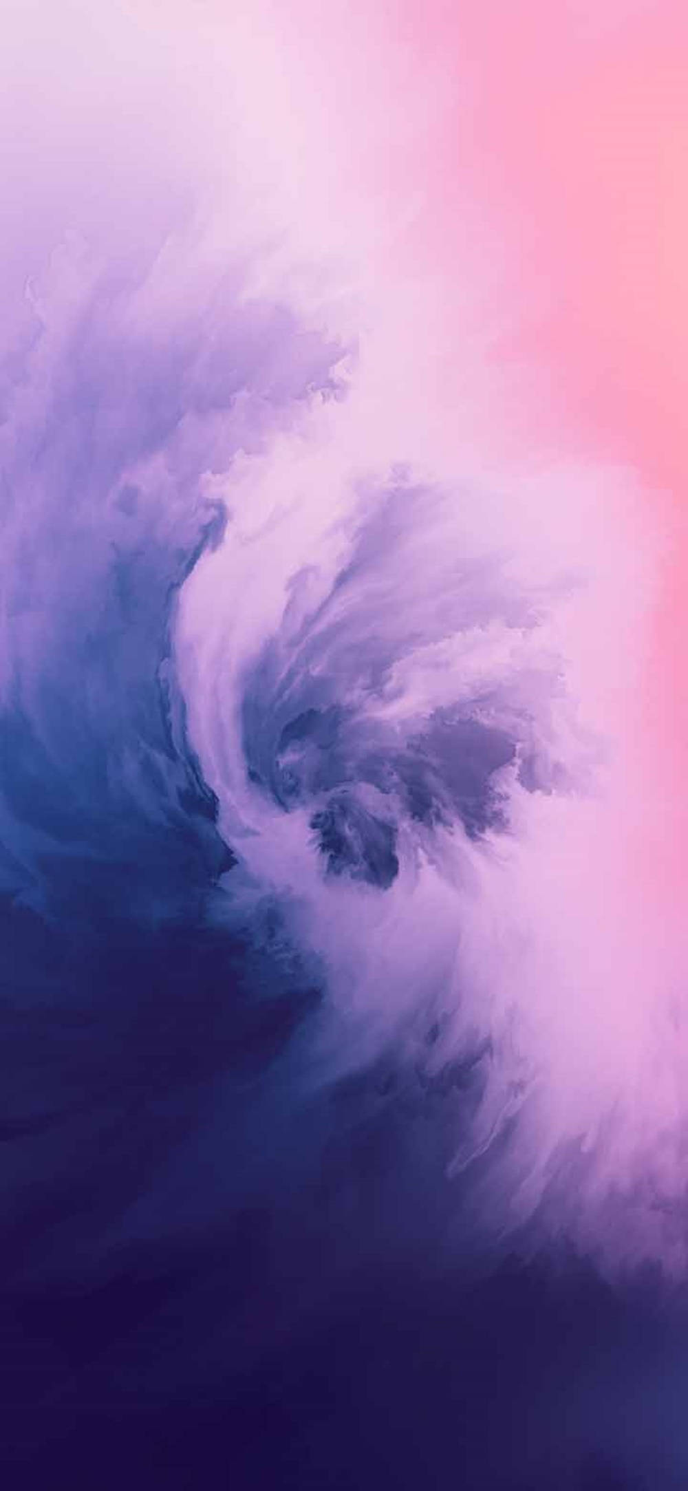 OnePlus 8 Pro, soft pink purple and blue clouds, dreamy abstract sky, Full HD Phone Wallpaper