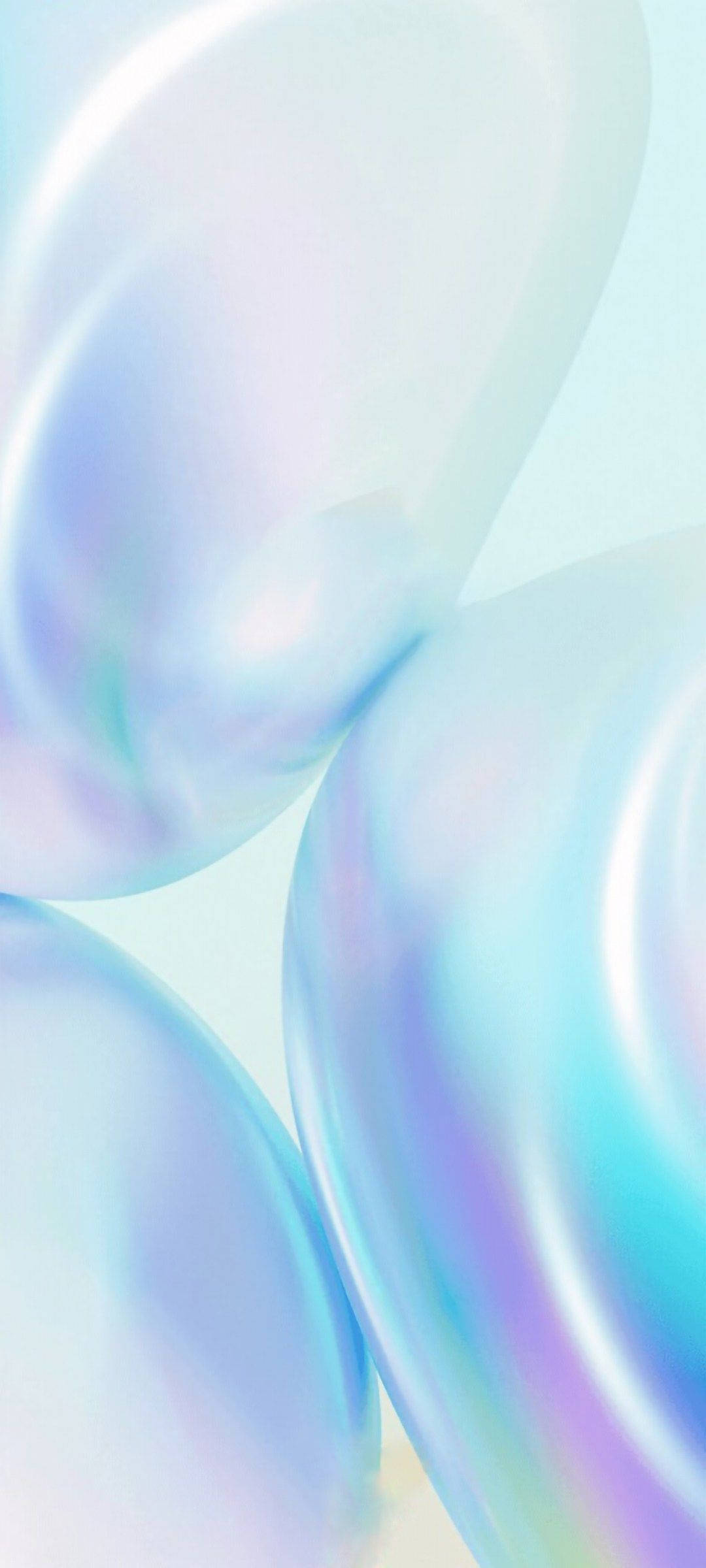 Oneplus 8 Pro, serene, glossy iridescent orbs, Full HD Phone Wallpaper