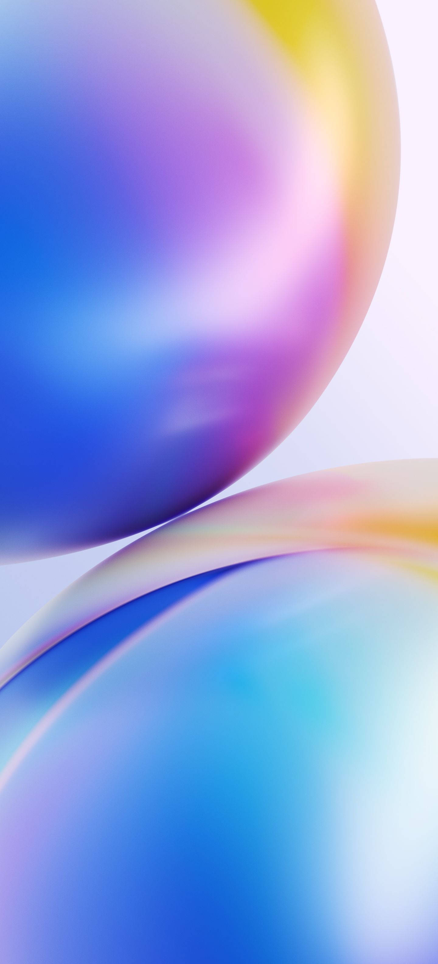 OnePlus 8 Pro, blue purple, yellow, 2K Phone Wallpaper