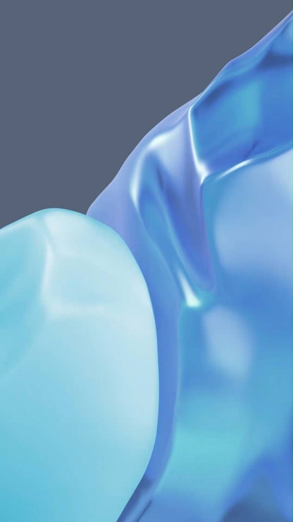 OnePlus 9 Pro, Blue Jelly, blue liquid, HD Phone Wallpaper