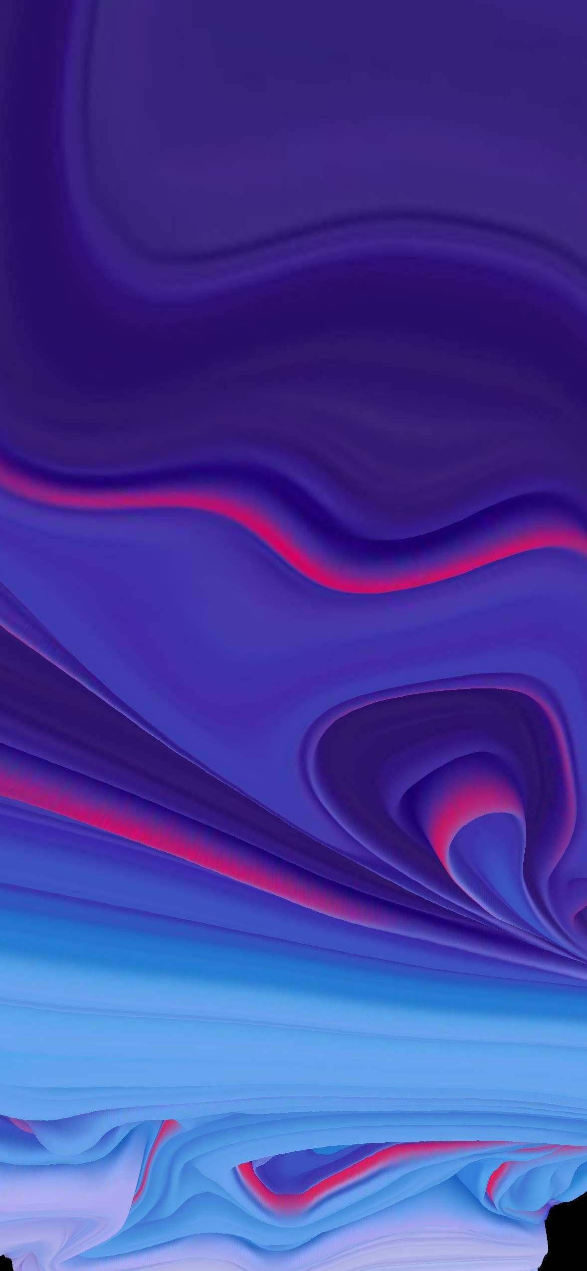 OnePlus 9 Pro, purple swirls, deep purple blue, Full HD Phone Wallpaper