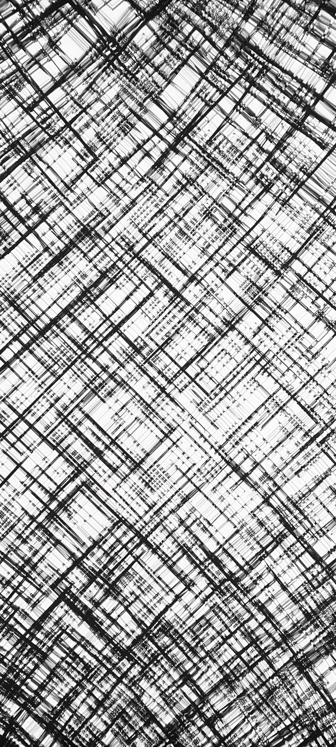 OnePlus 9R, black ink strokes, white background, Full HD Phone Wallpaper