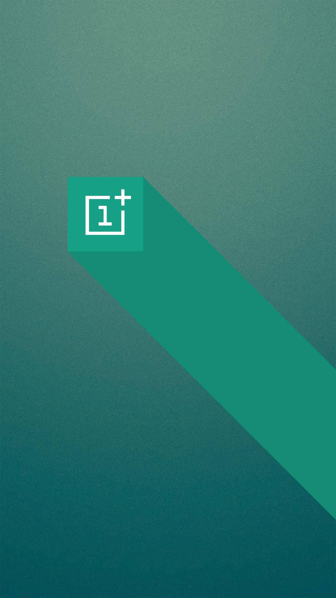 OnePlus, OnePlus logo, teal gradient, Full HD Phone Wallpaper