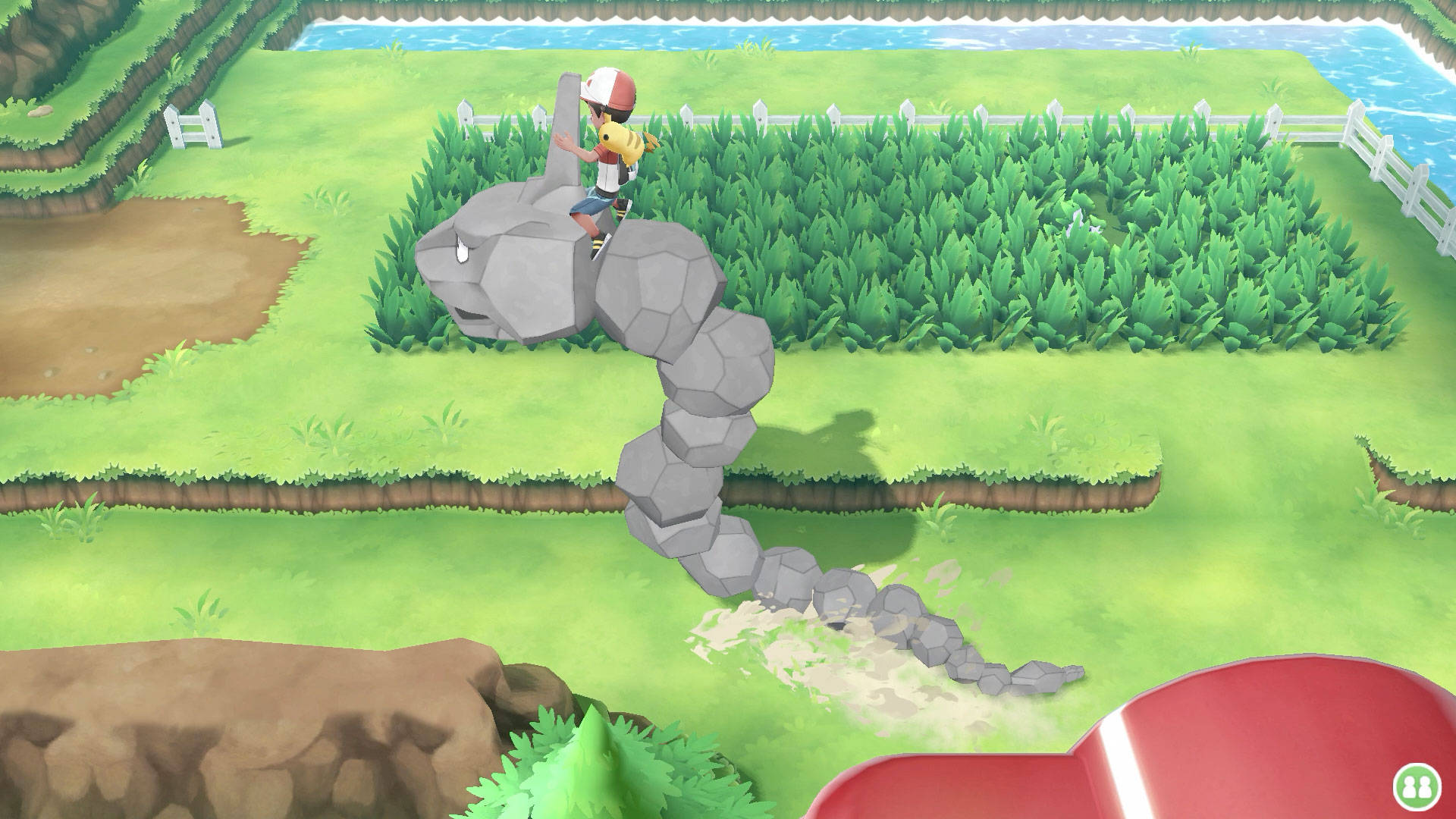 Onix, rock snake, console game, Full HD Desktop Wallpaper