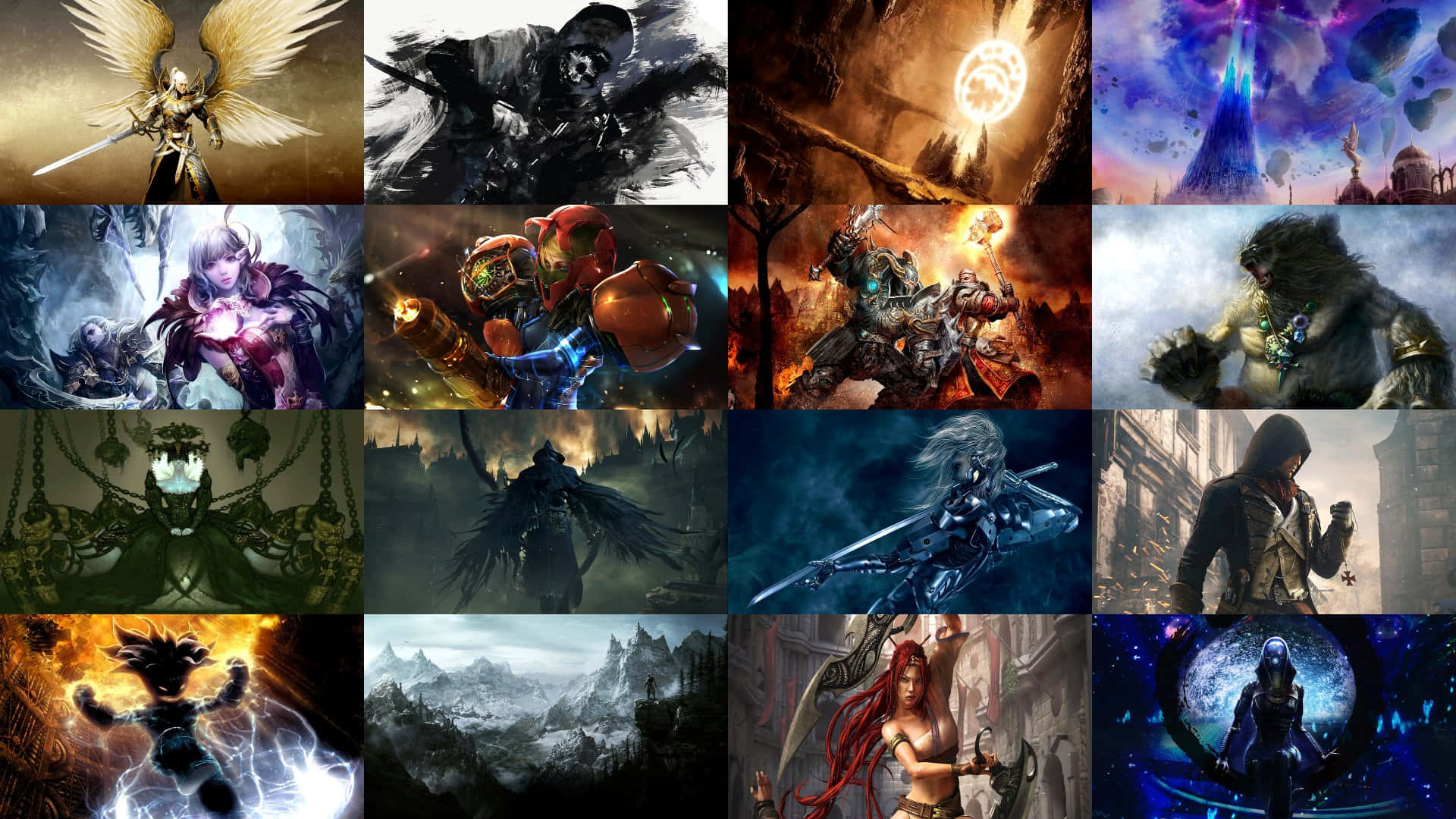 online gaming, 1920 x 1080 wallpaper, fantasy characters, Full HD Desktop Wallpaper