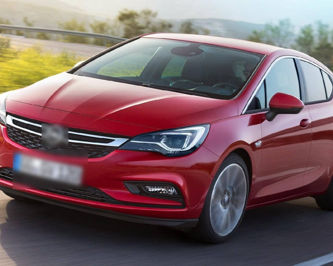 red, Opel Astra, 2018, HD Desktop Wallpaper
