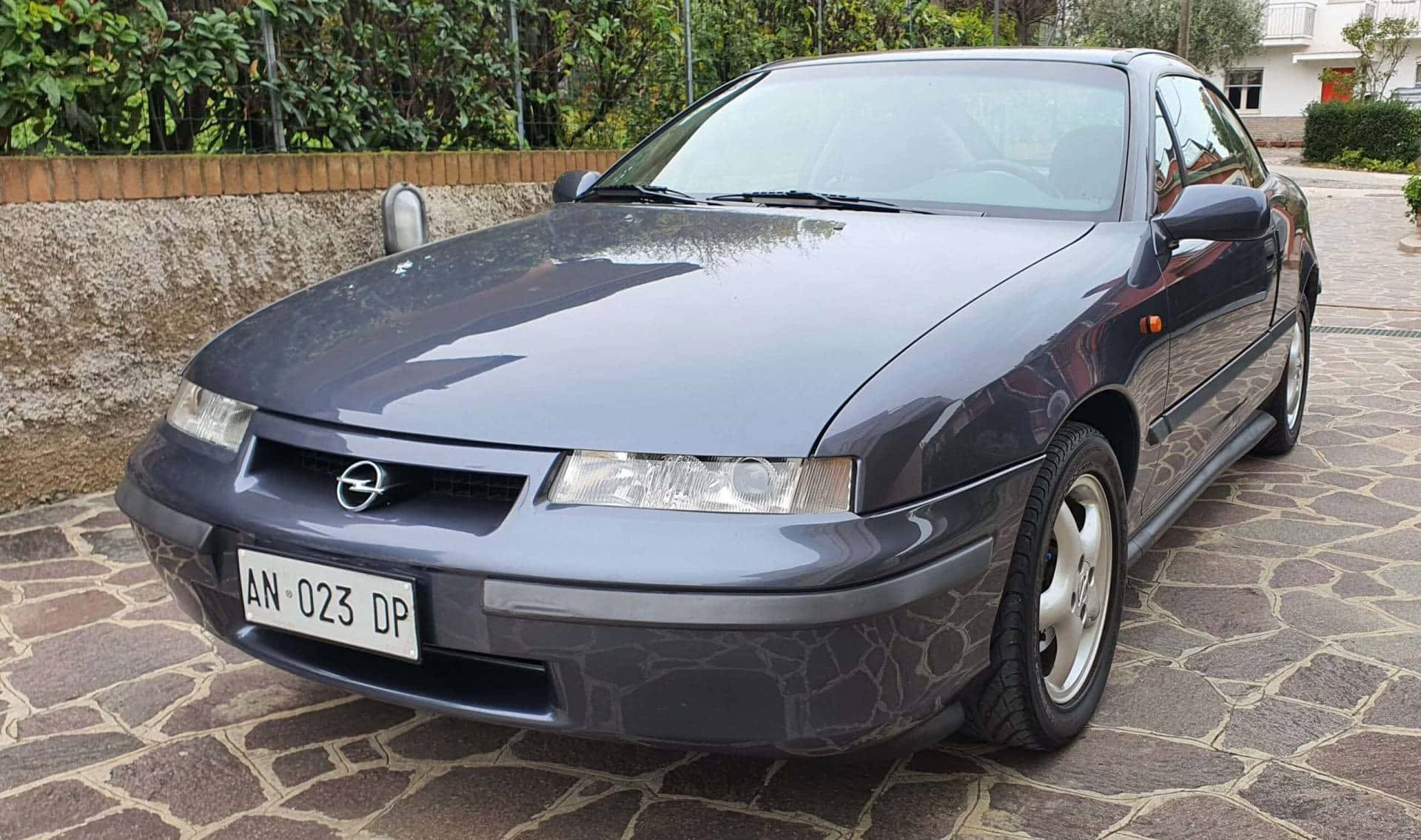 Opel Calibra, dark gray, coupe, Full HD Desktop Wallpaper