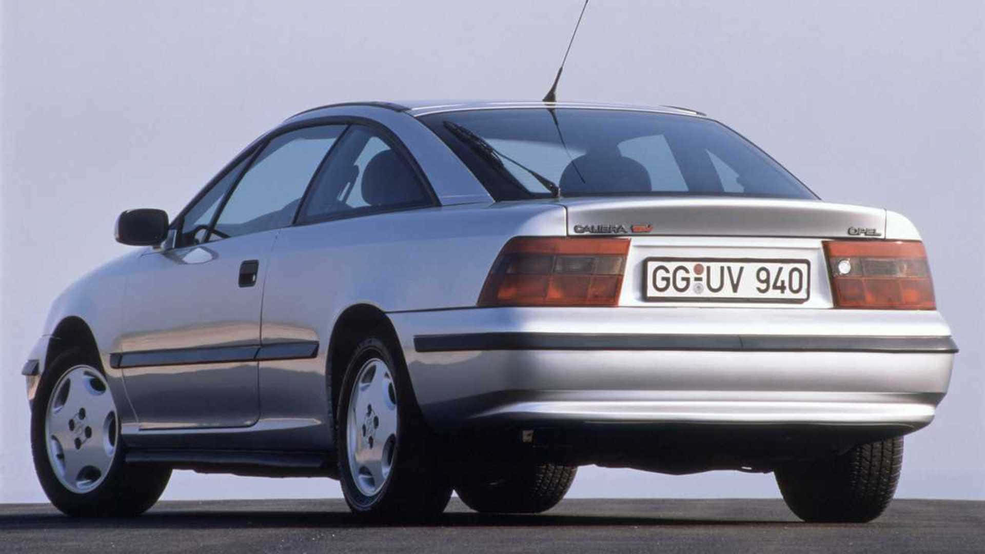 Opel Calibra, silver, coupe, Full HD Desktop Wallpaper