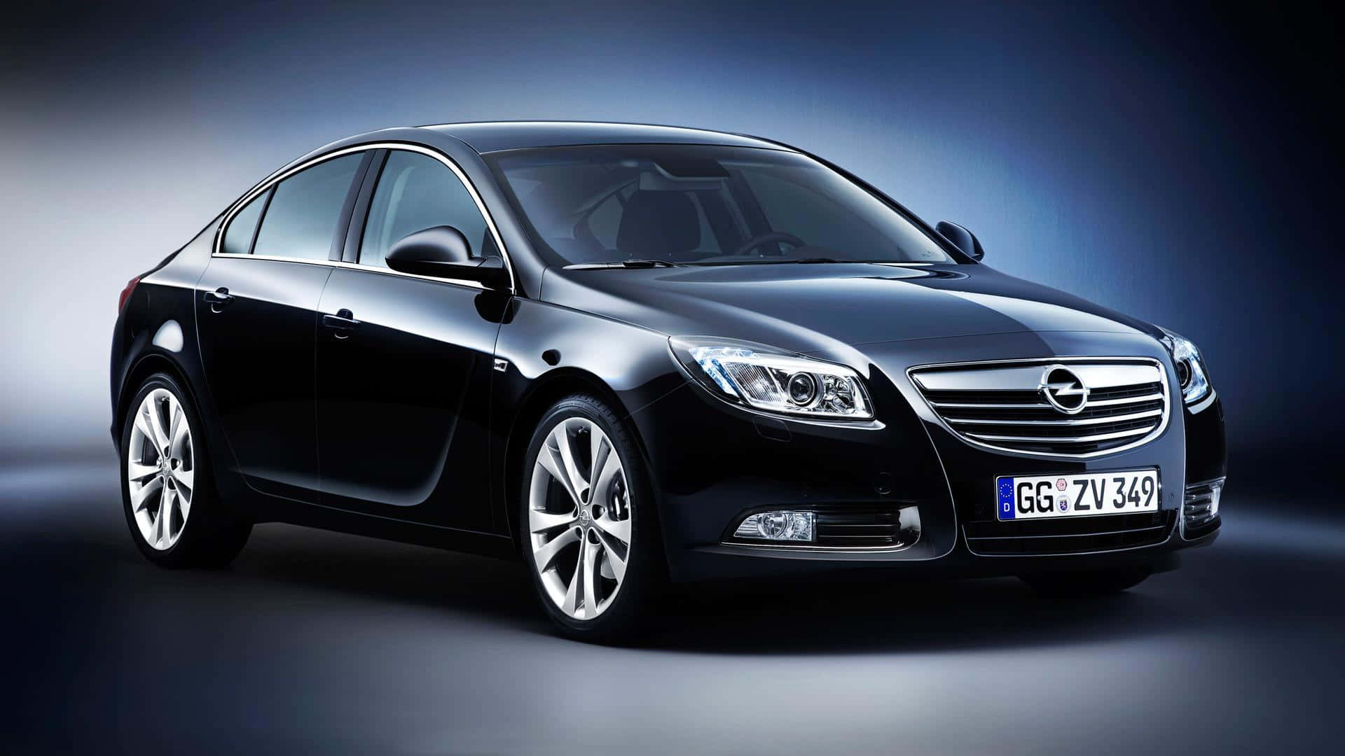 Opel Insignia, black, sleek, Full HD Desktop Wallpaper