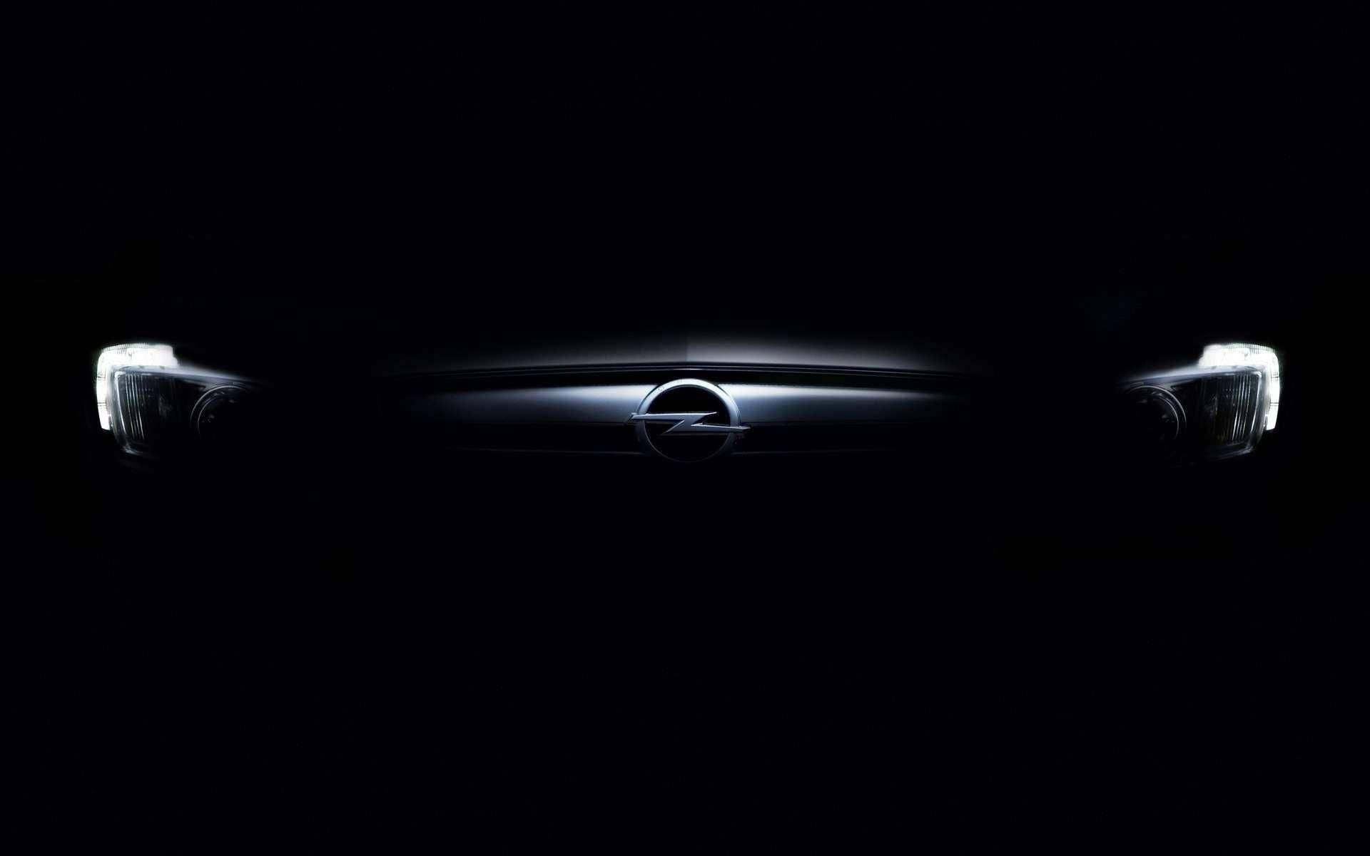 Opel, front grille, headlights, Full HD Desktop Wallpaper