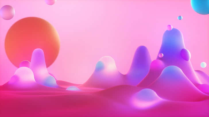 Opera Gx, pink, purple, SD Desktop Wallpaper