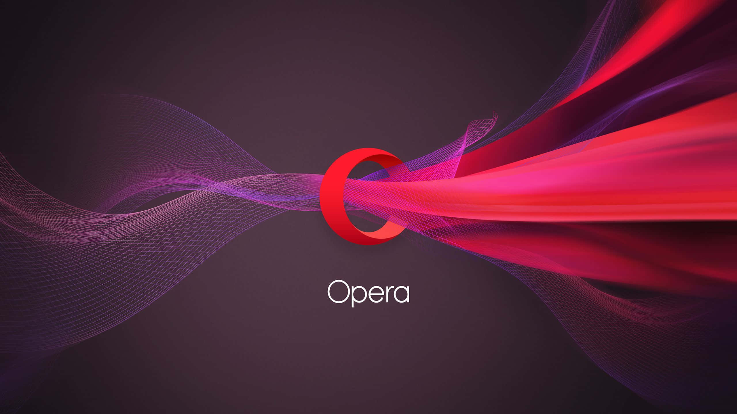 Opera Gx, red, purple, 2K Desktop Wallpaper