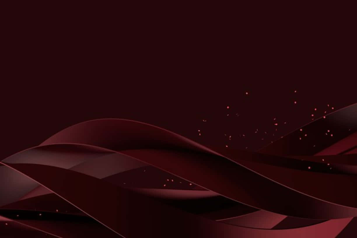 Opera Gx, burgundy ribbons, glowing particles, SD Desktop Wallpaper