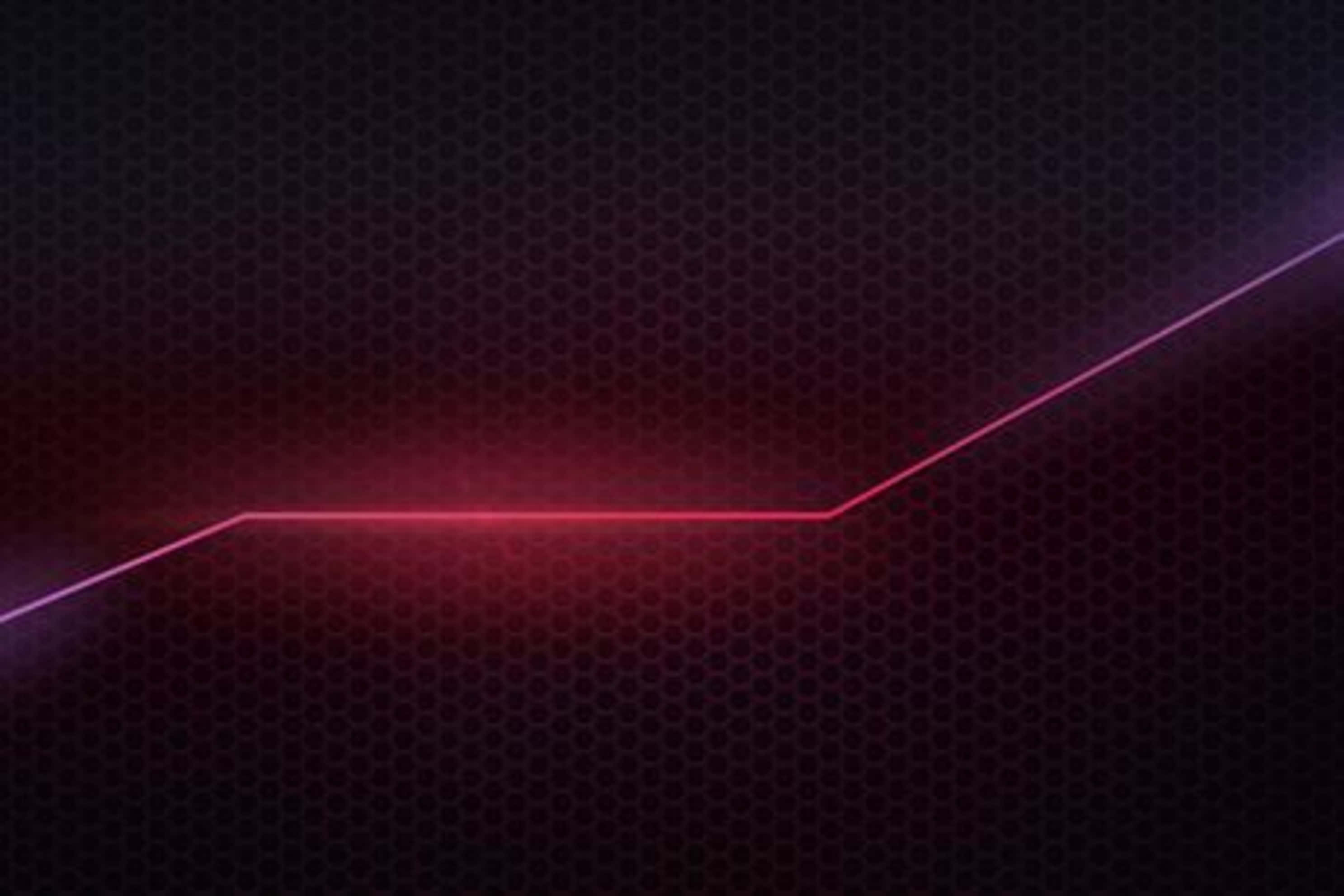 Opera Gx, neon line, dark hexagonal grid background, 2K Desktop Wallpaper
