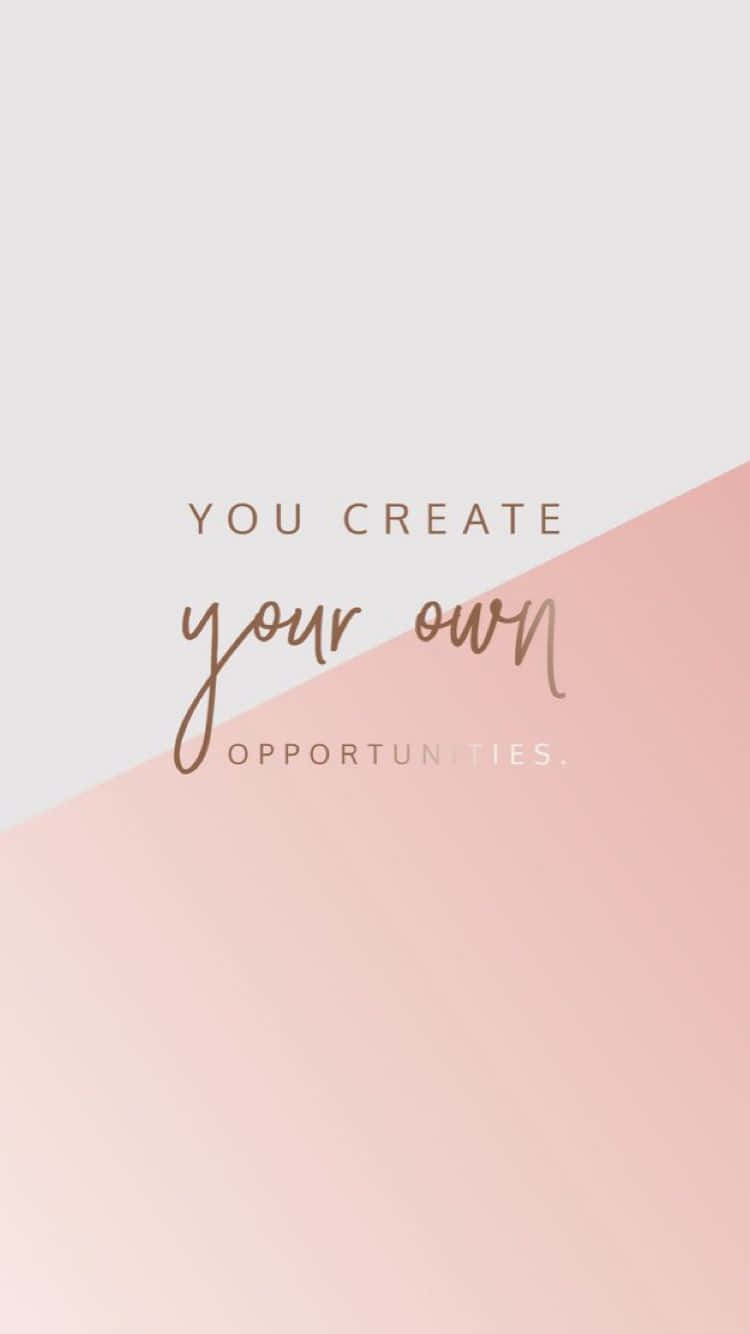 Opportunity, pink, white, HD Phone Wallpaper