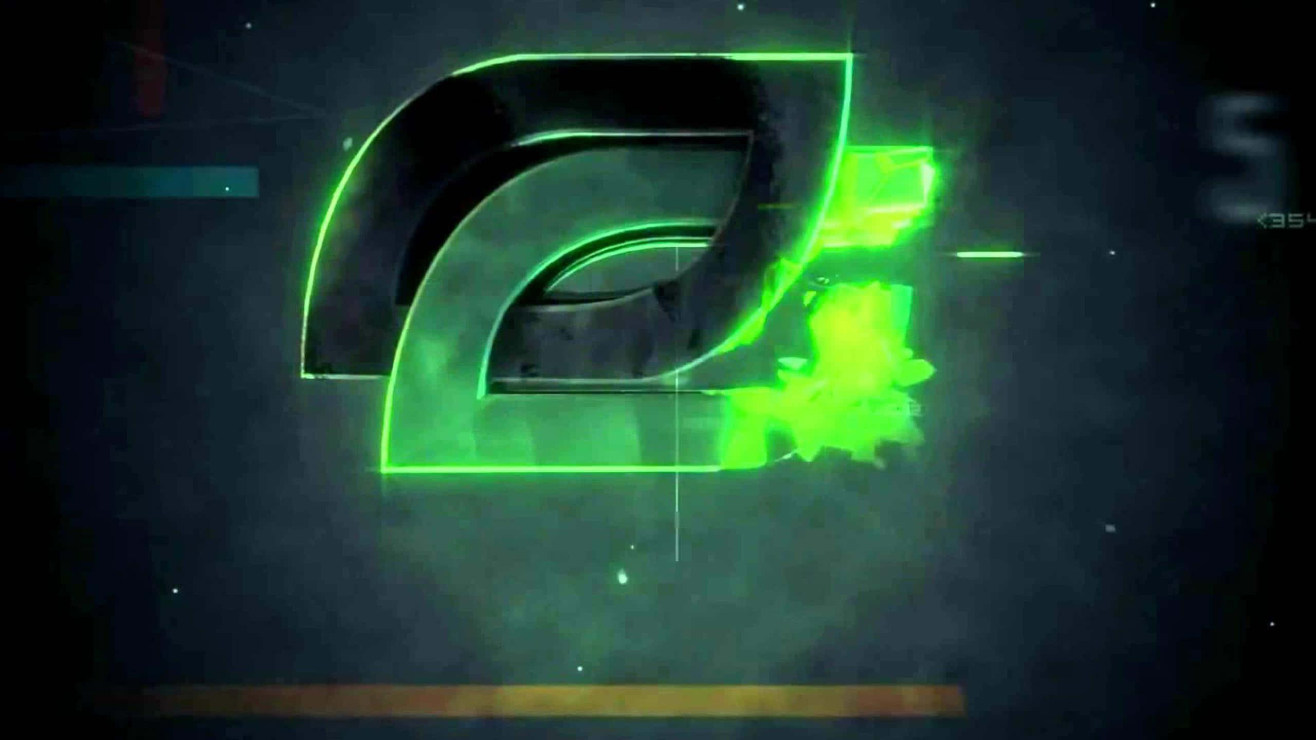 Optic Gaming, green energy, glowing green, 2K Desktop Wallpaper