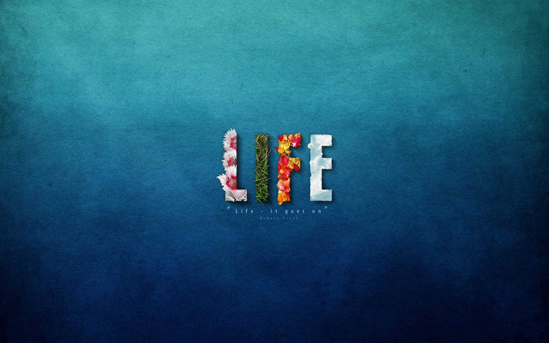 Life, flowers, grass, Full HD Desktop Wallpaper