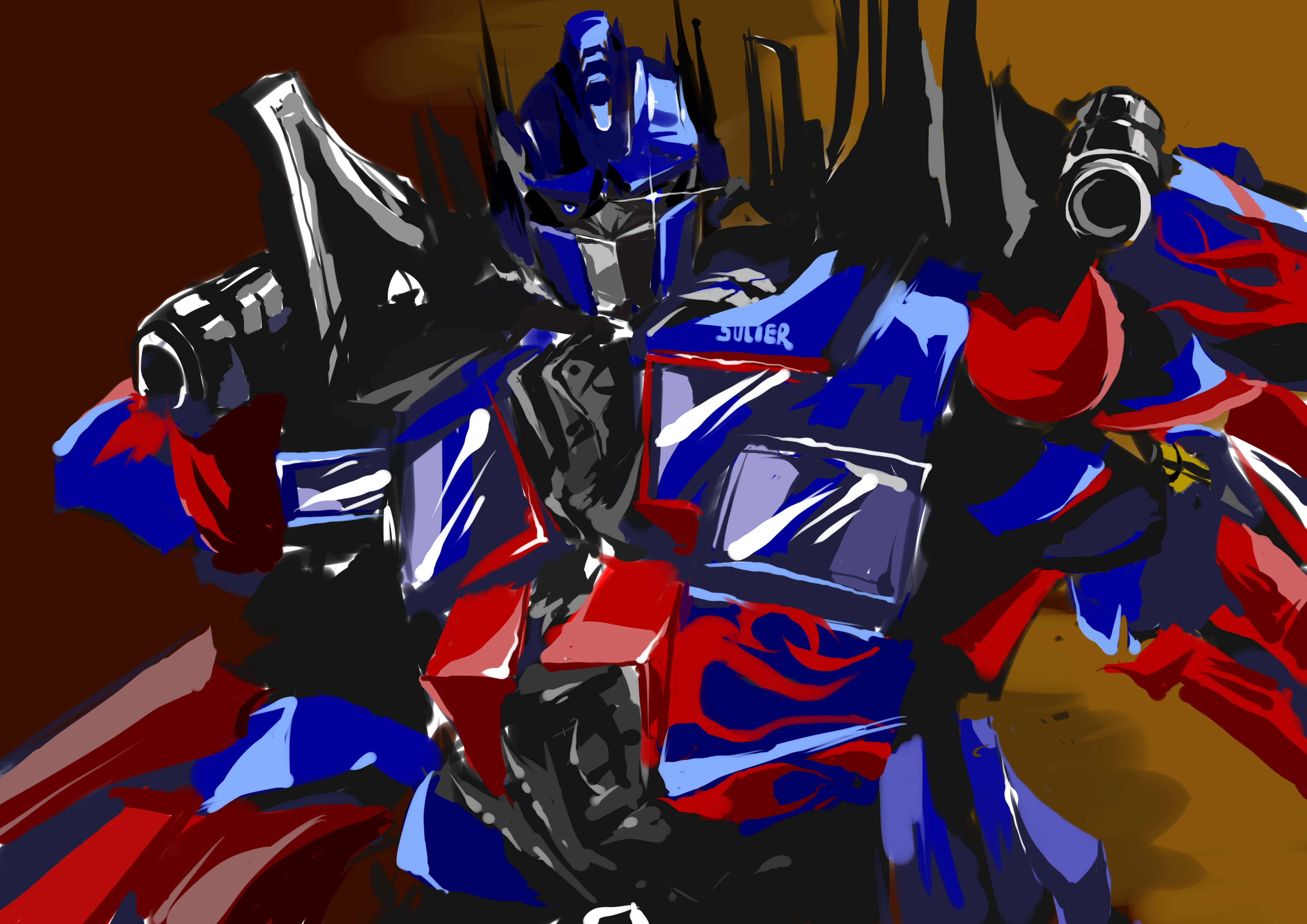 Optimus Prime, 4K, red, 4K Desktop Wallpaper