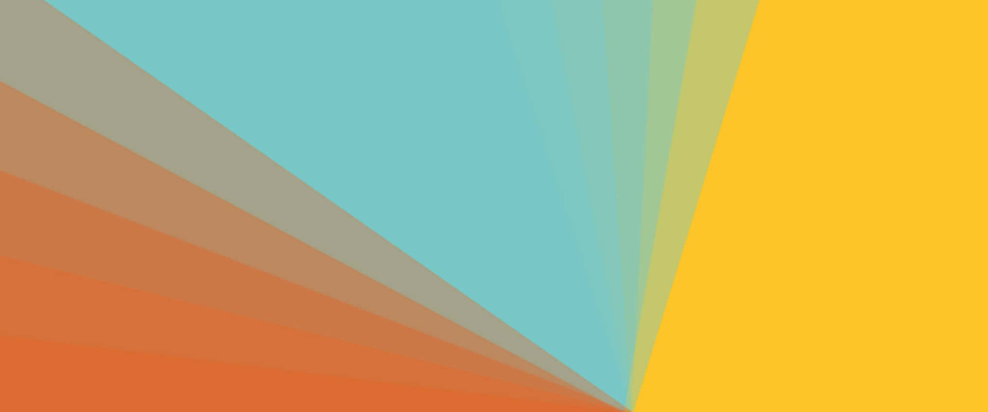 Orange And Teal, Yellow, Orange, Full HD Desktop Wallpaper