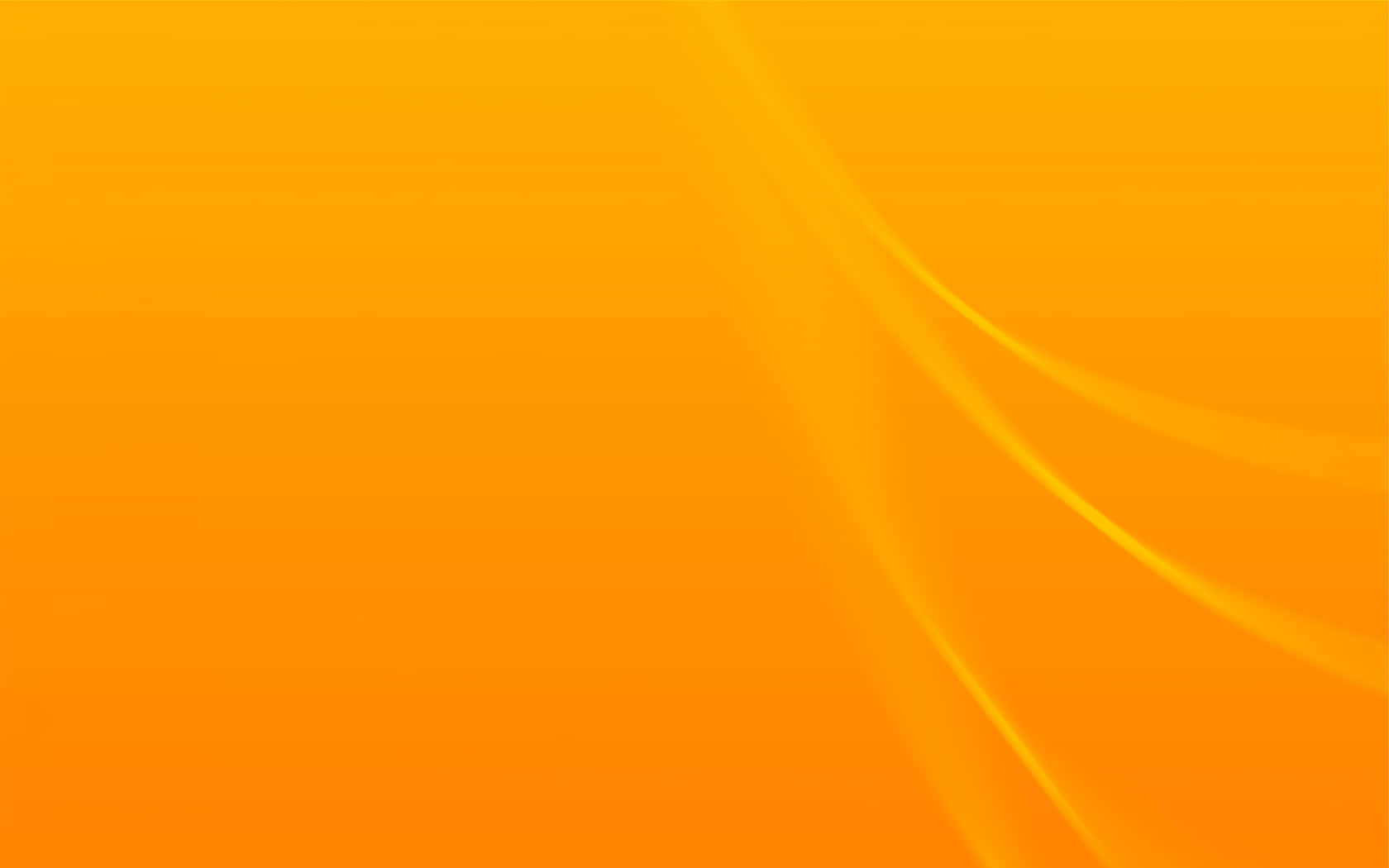 Vibrant orange gradient, soft glowing curved lines, diagonally across the frame, HD Desktop Wallpaper