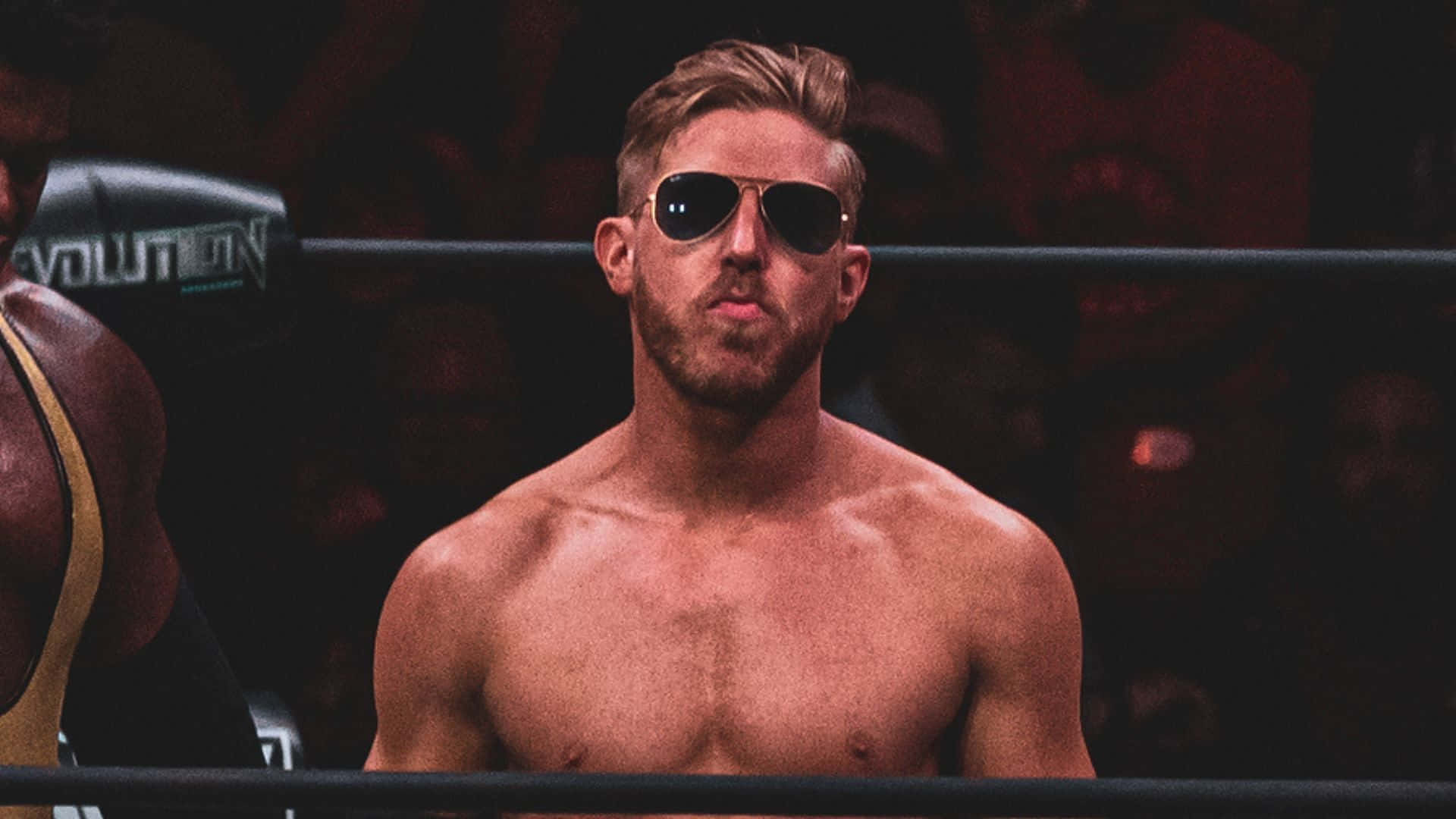 Orange Cassidy, aviator sunglasses, ring, Full HD Desktop Wallpaper