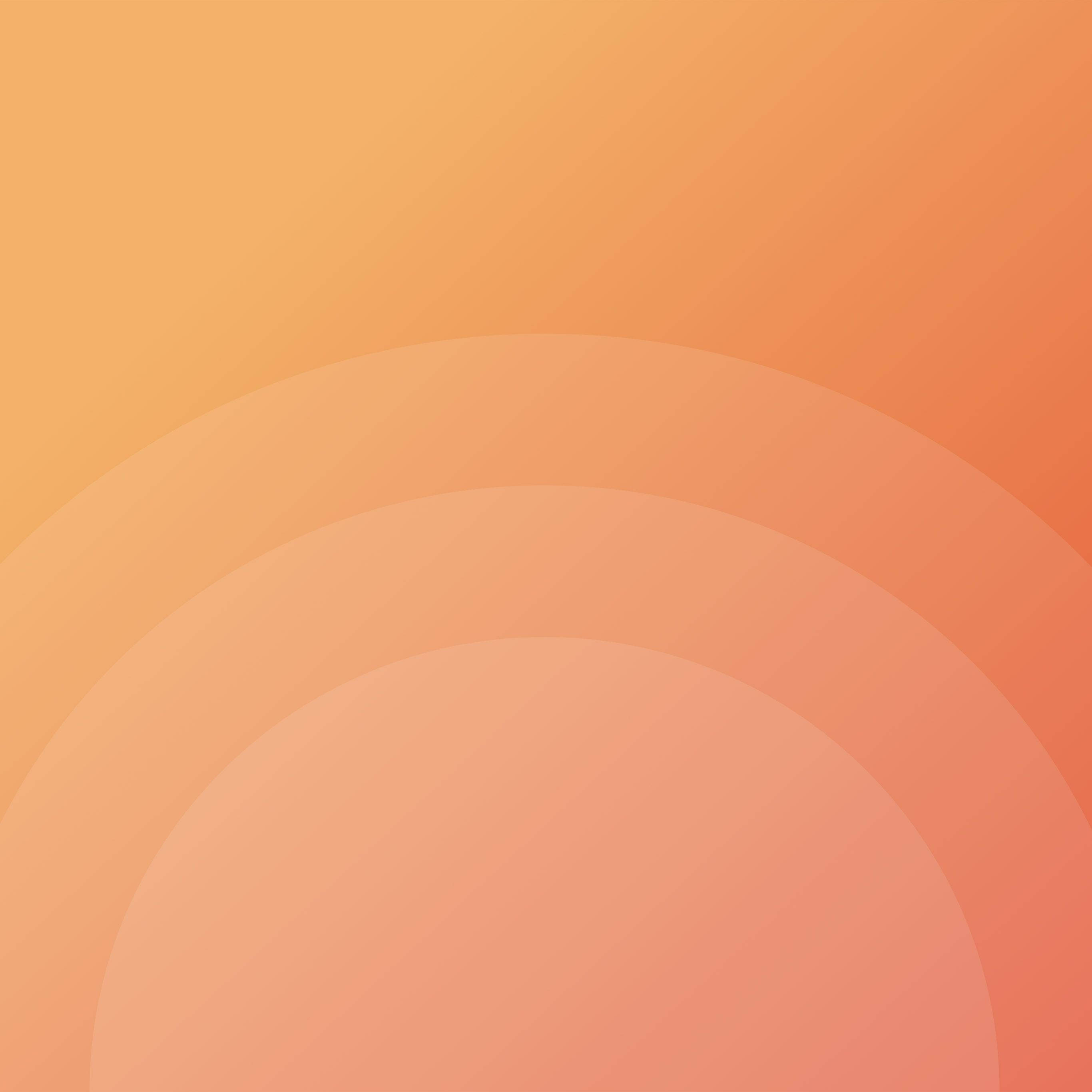 Pastel Orange Circle, soft gradient, warm orange hues, 2K Desktop Wallpaper