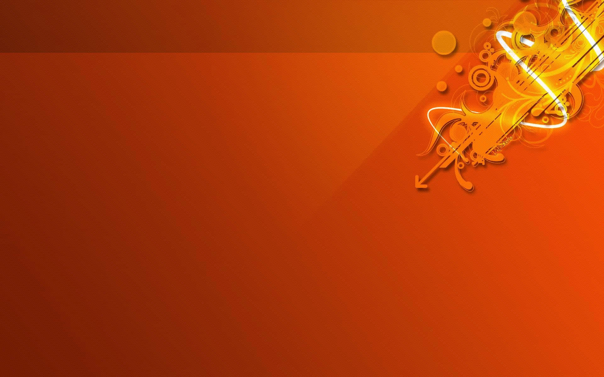 burnt orange, glowing abstract swirls, geometric shapes, Full HD Desktop Wallpaper