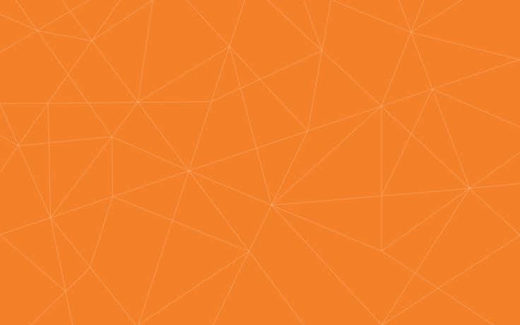 orange, white, geometric triangular pattern, SD Desktop Wallpaper