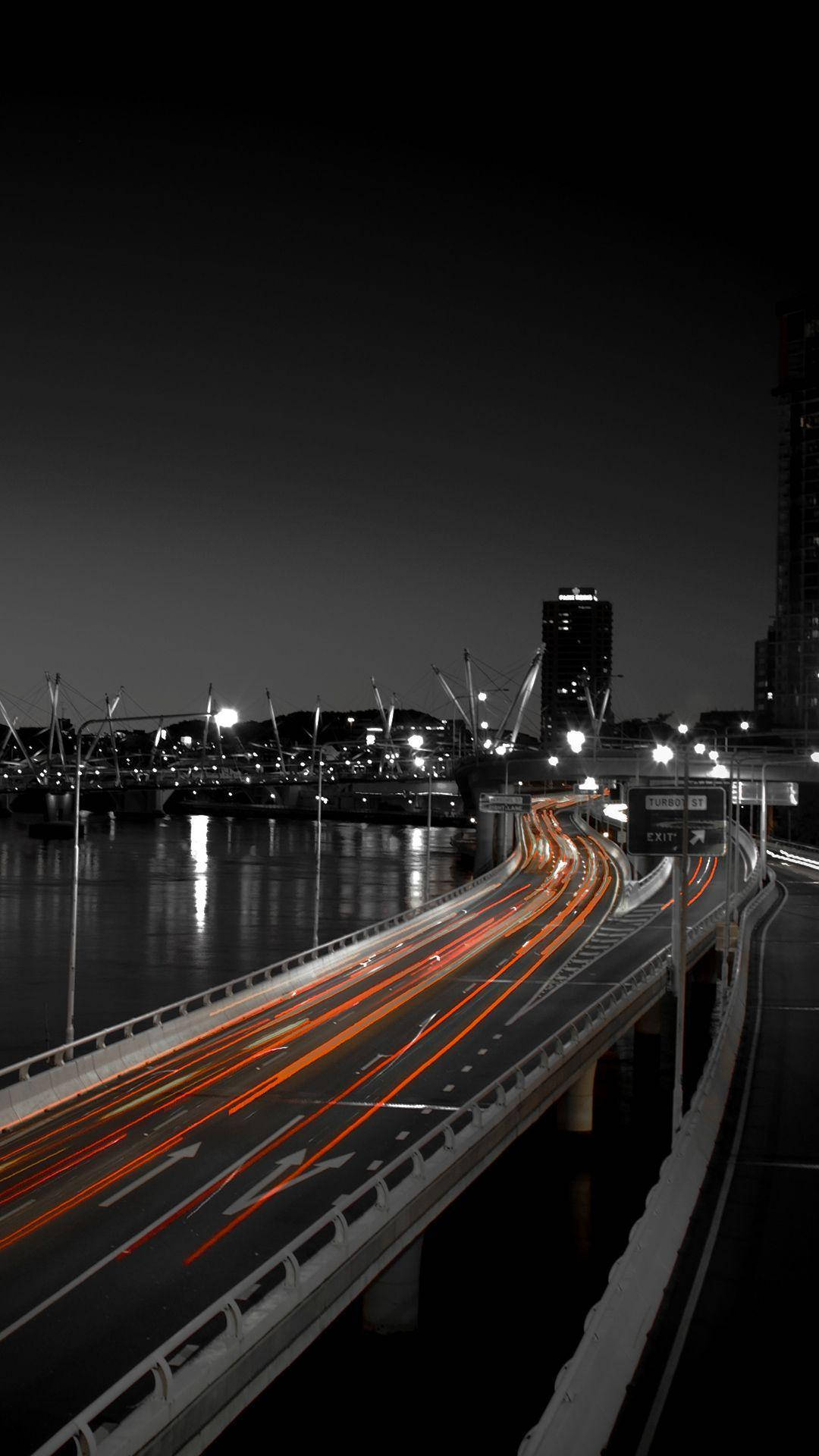 Amoled, long exposure, cityscape, Full HD Phone Wallpaper