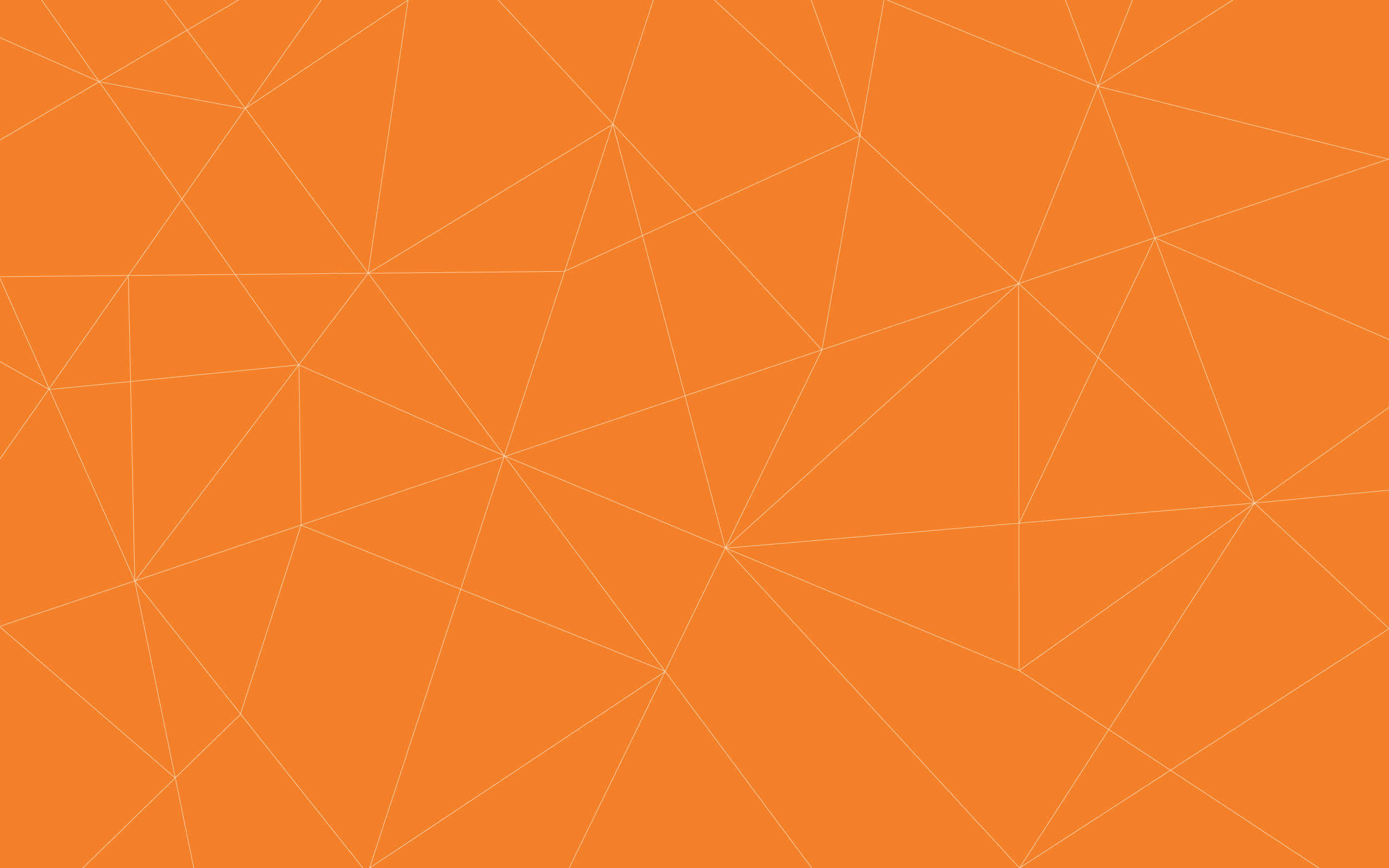 orange desktop, 2560 x 1600, vibrant orange background, 2K Desktop Wallpaper