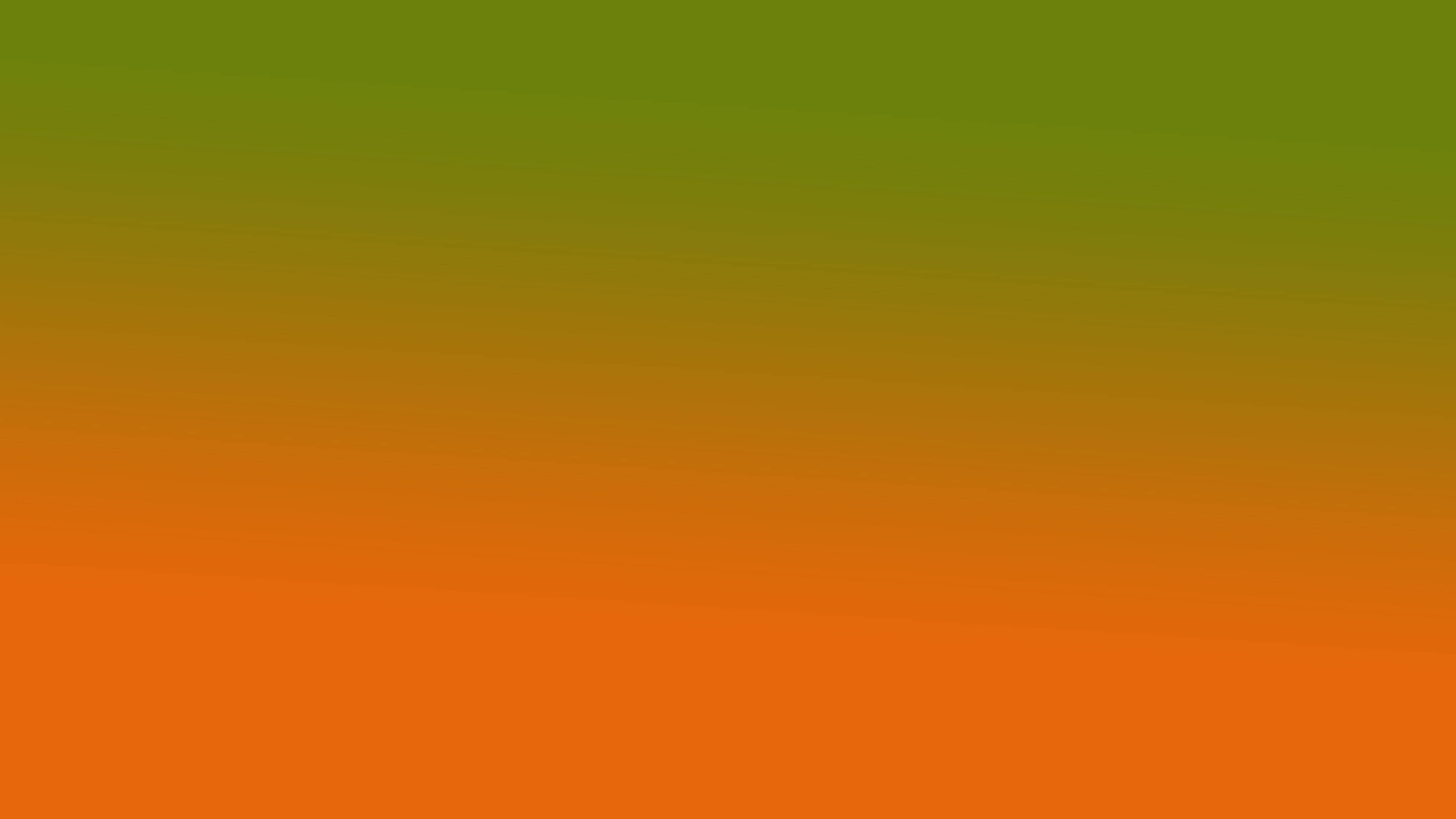 solid orange, green, gradient, 4K Desktop Wallpaper