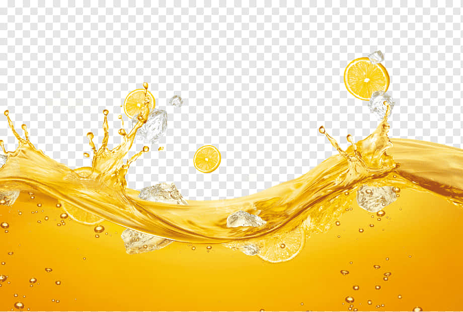 freshly squeezed orange juice, glass, golden liquid, SD Desktop Wallpaper