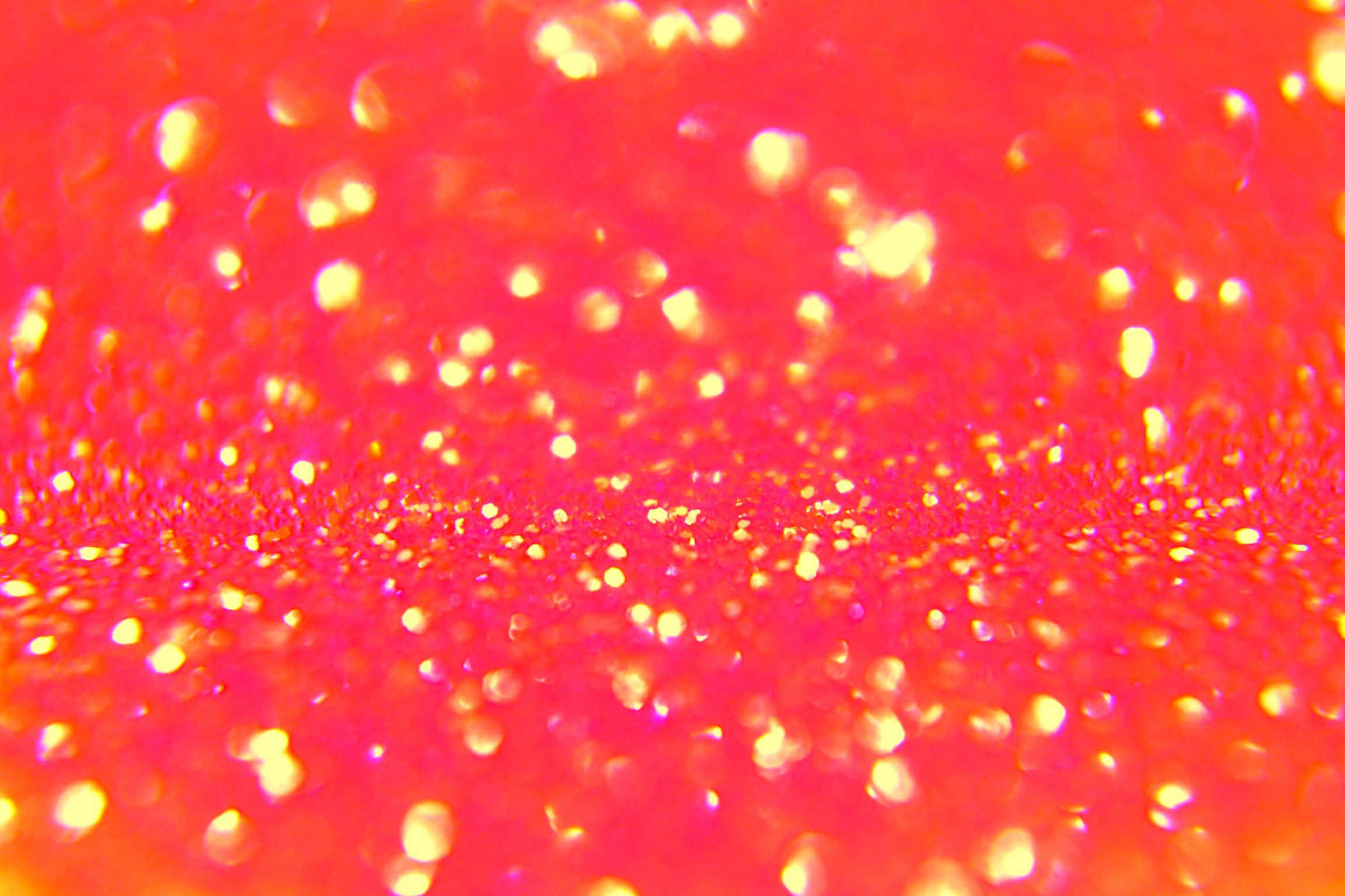 Orange Glitter, Pinkish Red, golden sparkles, Full HD Desktop Wallpaper