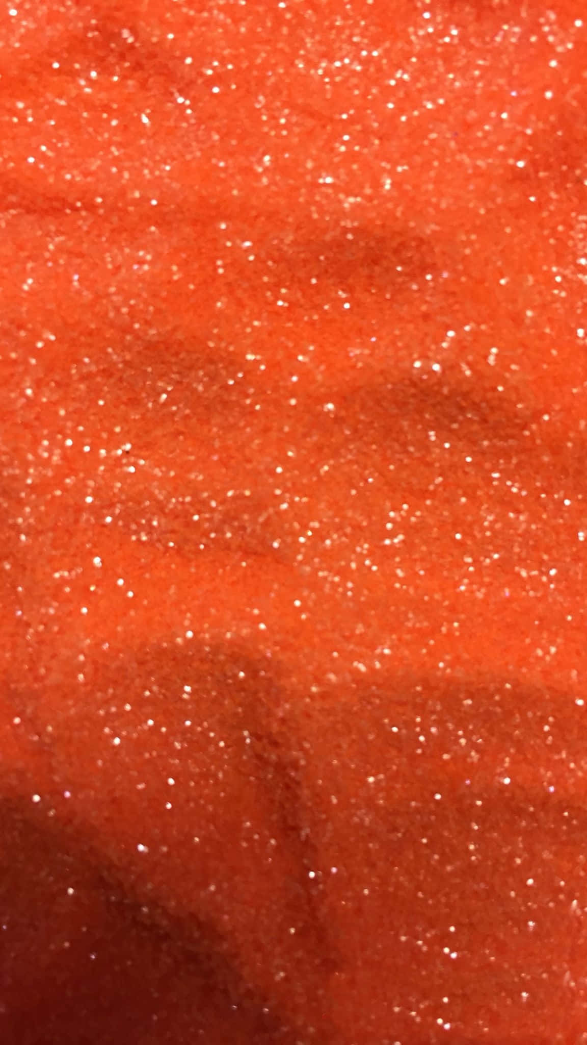 Orange Glitter, vibrant orange, white glitter, Full HD Phone Wallpaper