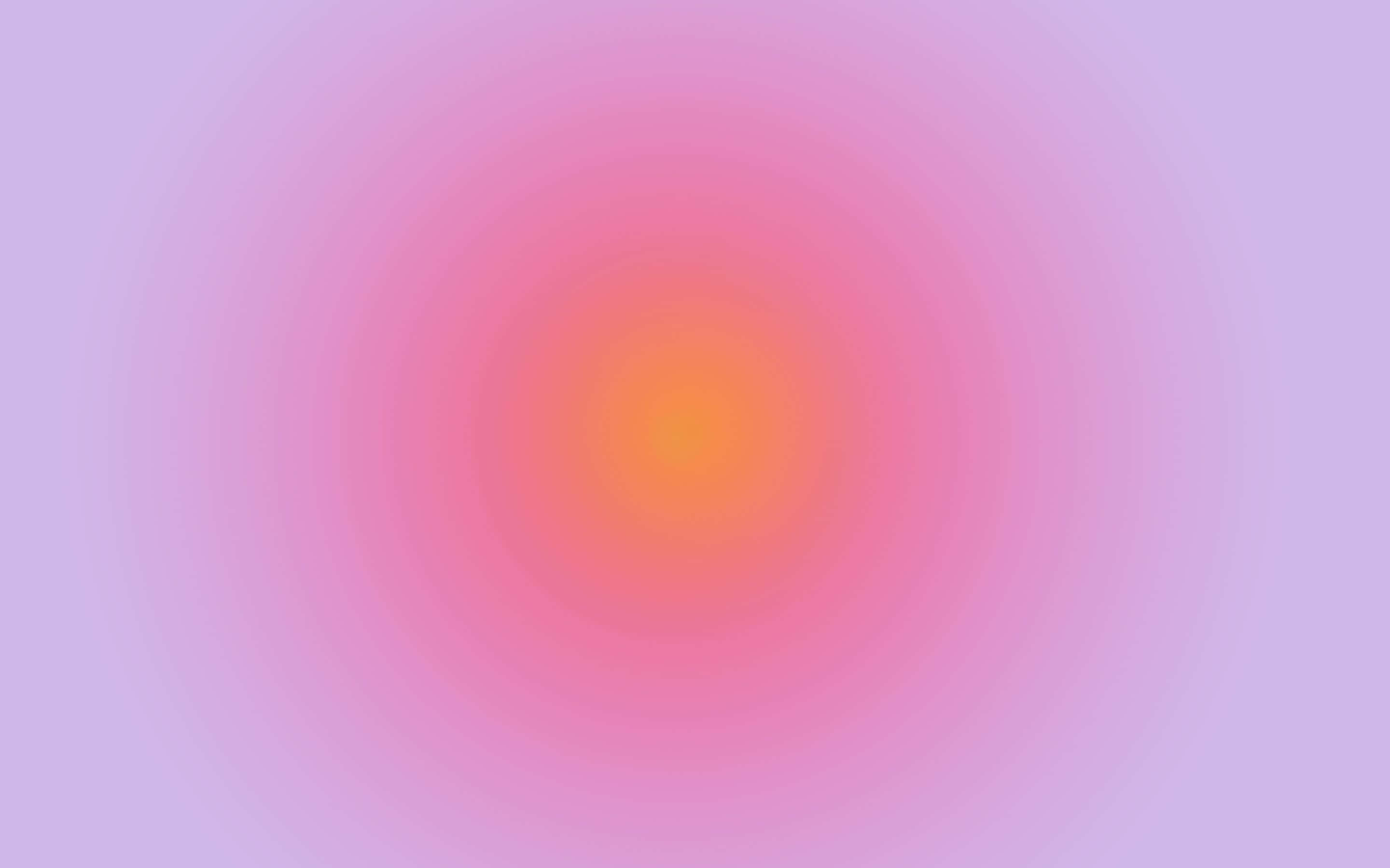 warm orange center, pink, lavender rings, 2K Desktop Wallpaper