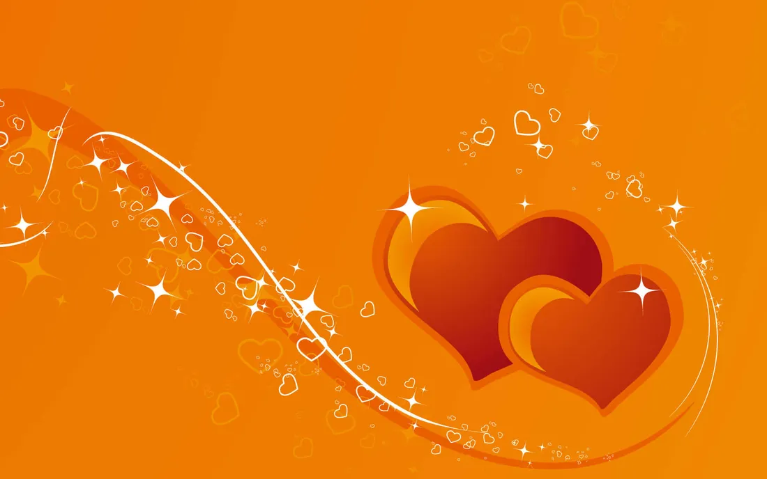Orange Heart