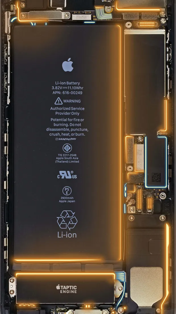 Orange iPhone