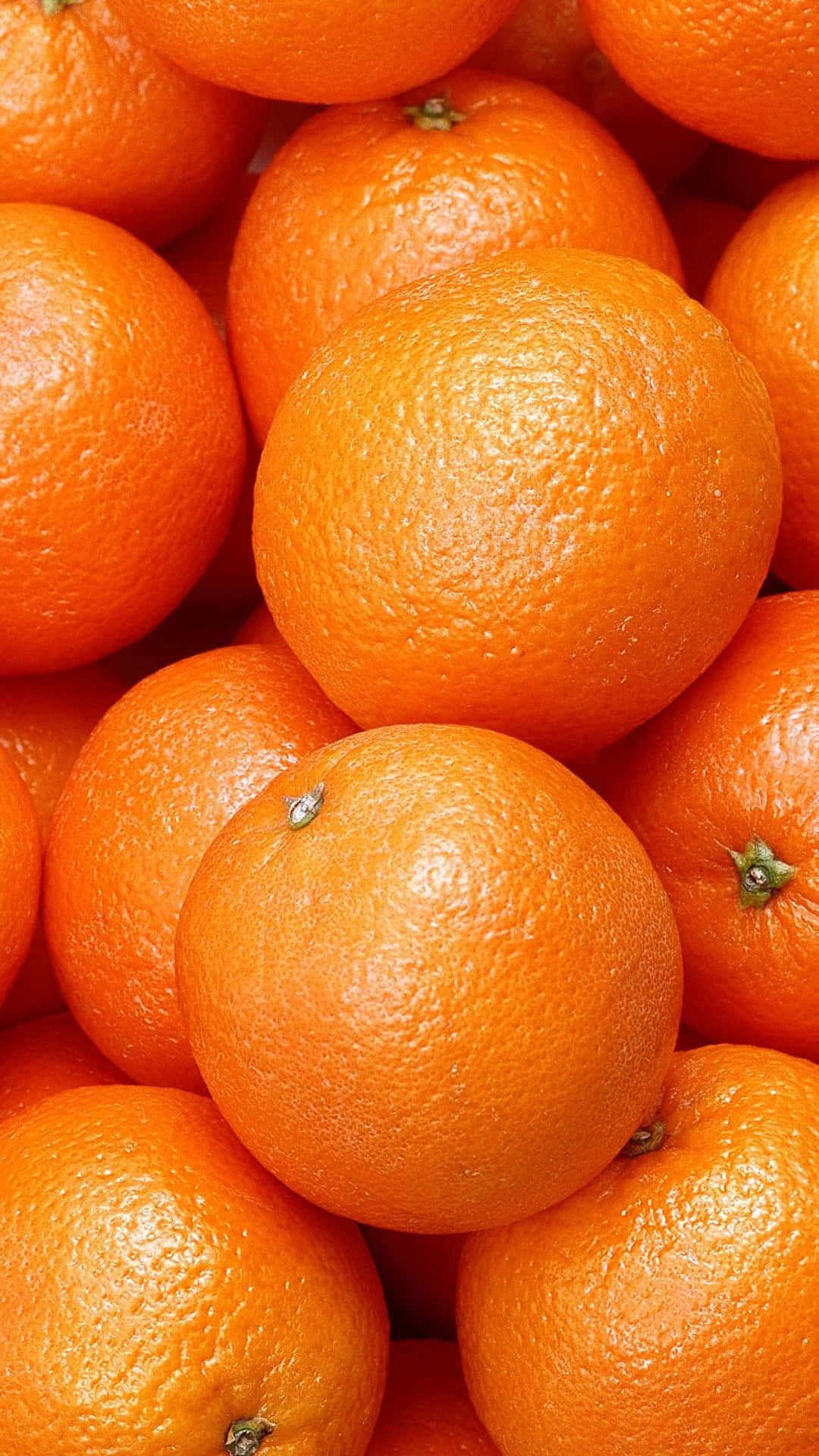 orange iPhone, vibrant close-up, fresh oranges, Full HD Phone Wallpaper