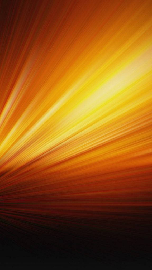 Orange Light Abstract iPhone, golden light, dark center, SD Phone Wallpaper