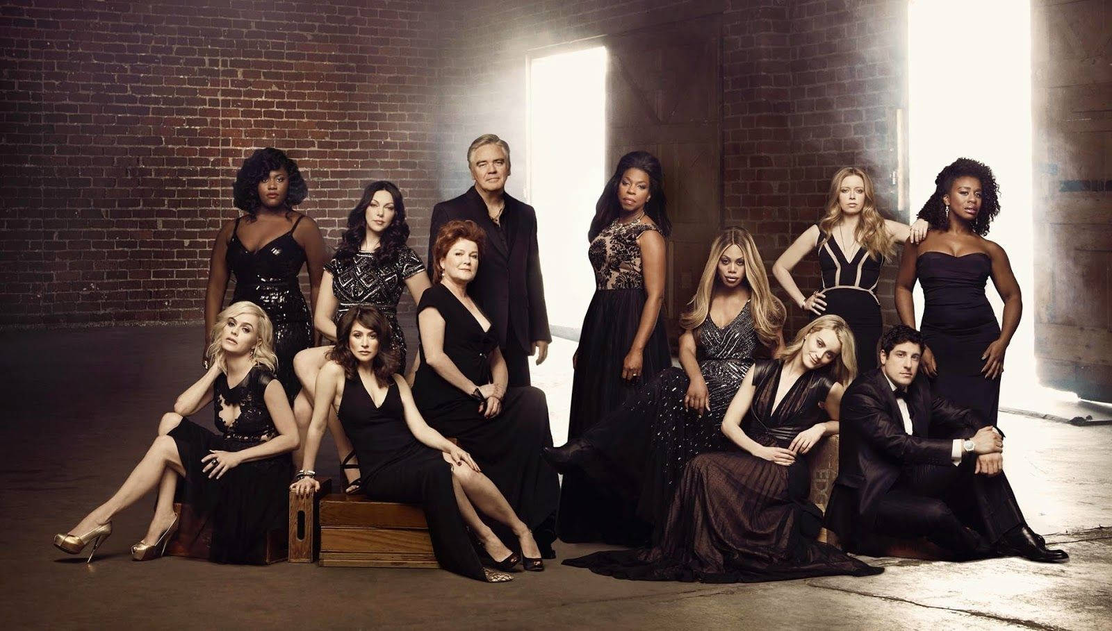 Orange is the new black, celebrities, dimly lit, HD Desktop Wallpaper