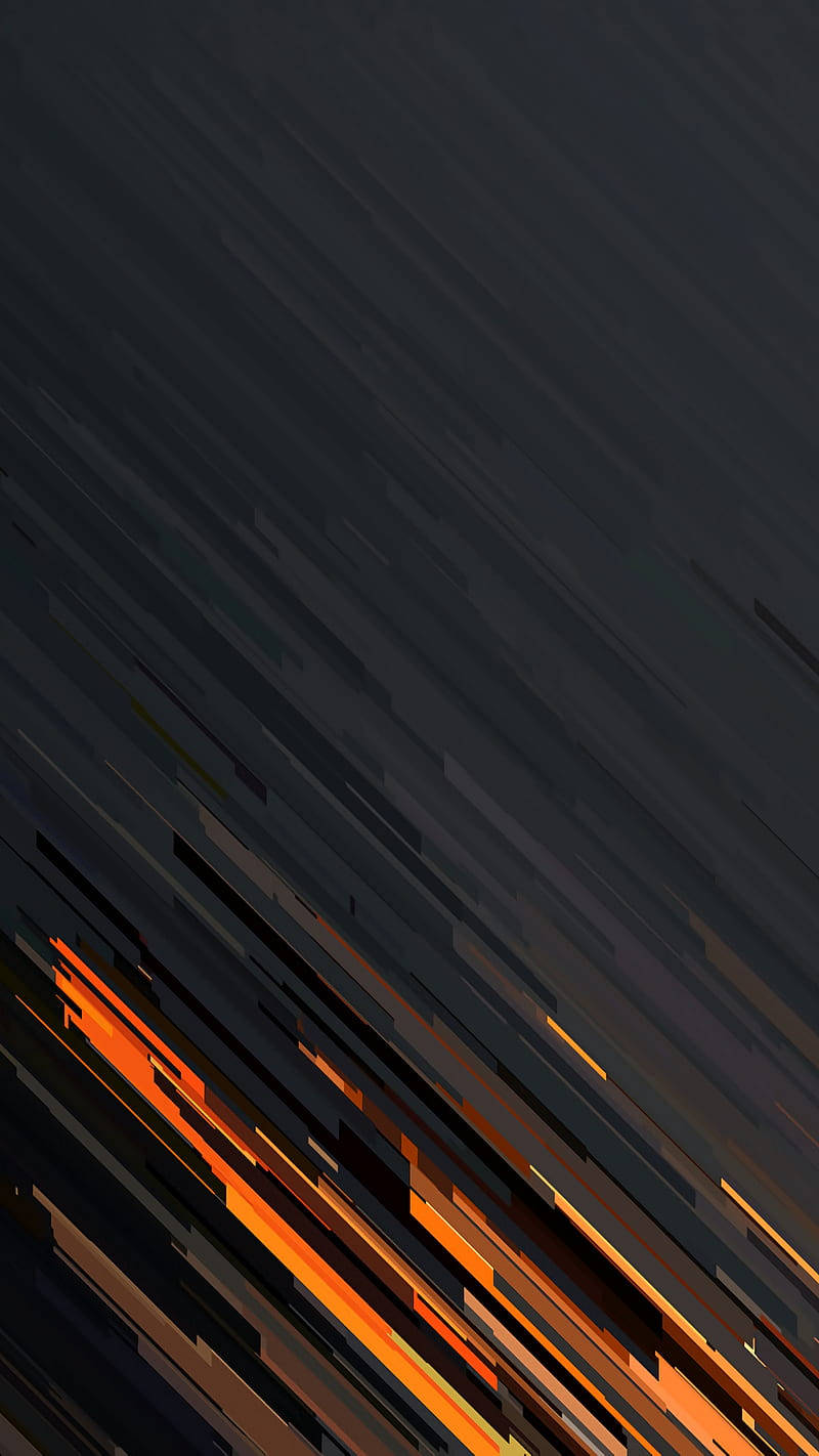 Orange Phone, fiery orange, deep charcoal, HD Phone Wallpaper