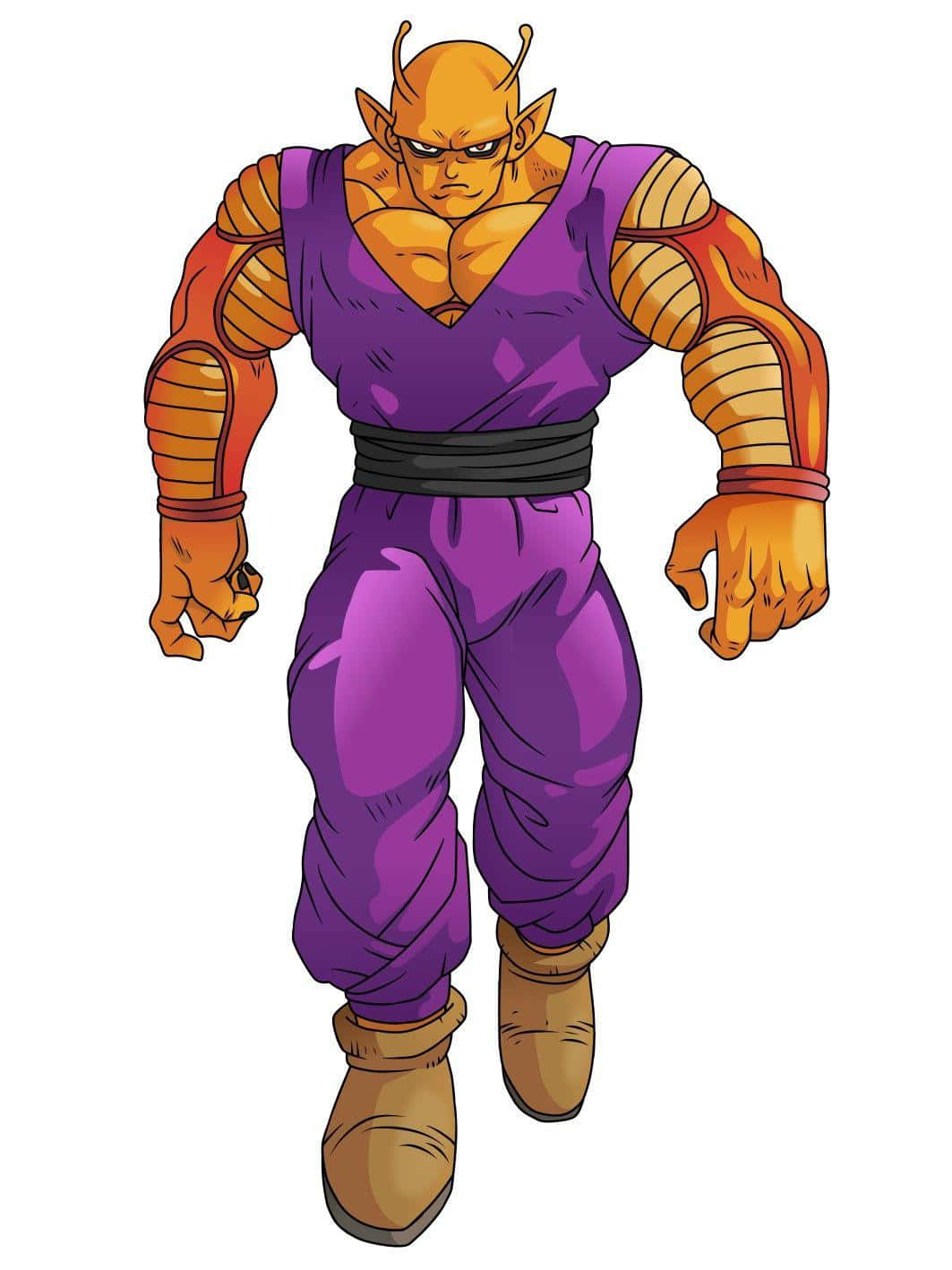 Orange Piccolo, purple gi, brown boots, HD Phone Wallpaper