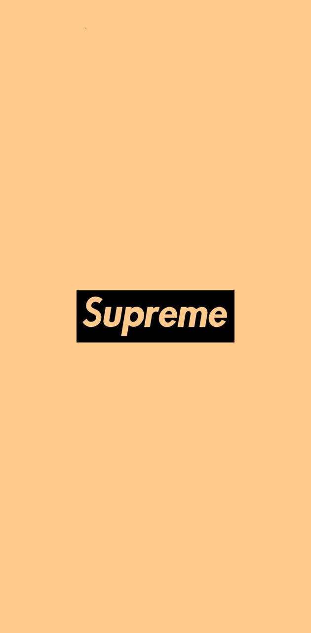 Supreme, black Supreme logo, bold white font, HD Phone Wallpaper