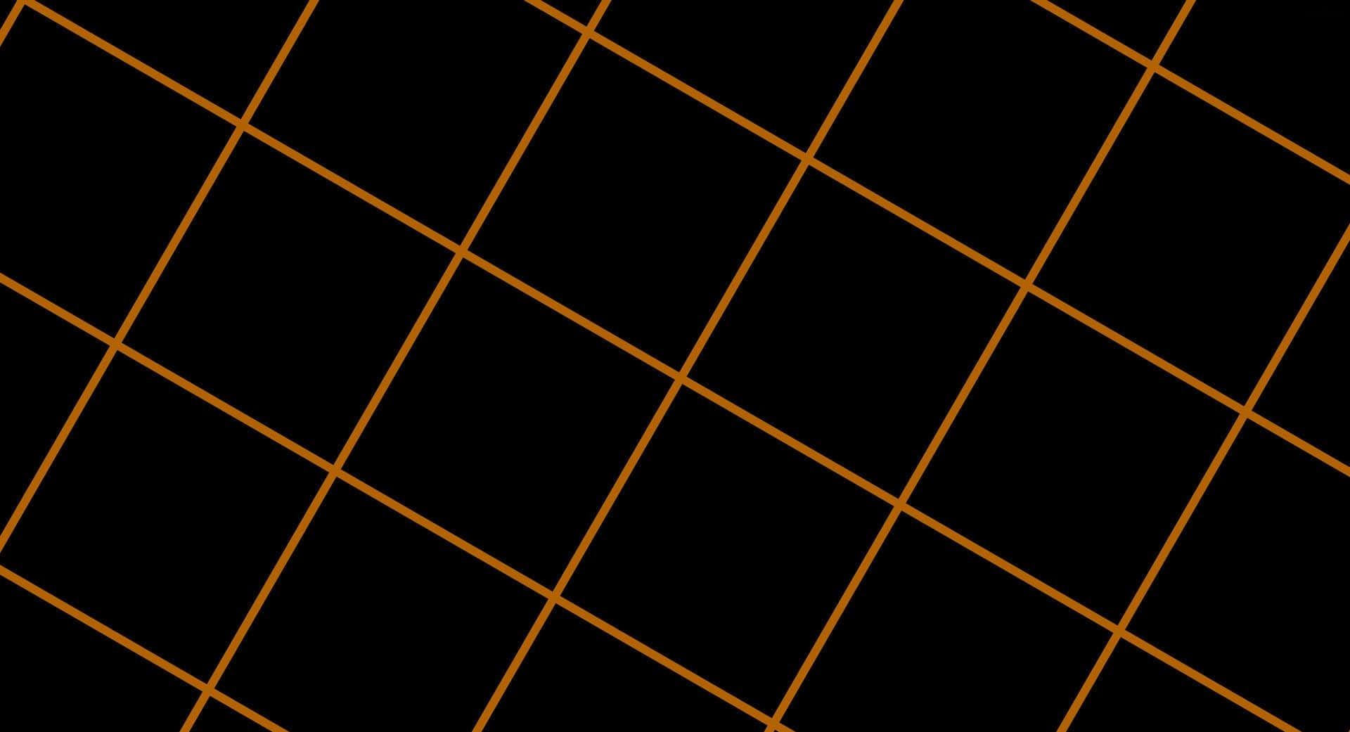 black, orange, diagonal grid lines, Full HD Desktop Wallpaper