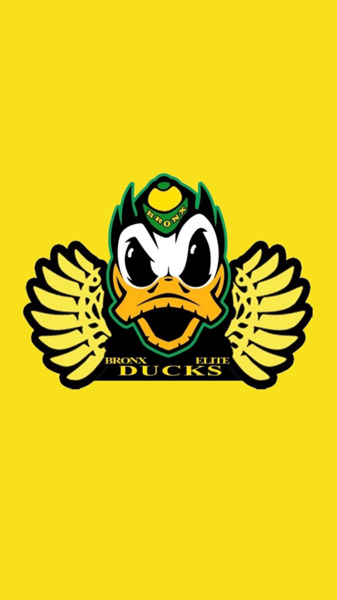 Oregon Ducks, football team, cartoon duck mascot, Full HD Phone Wallpaper